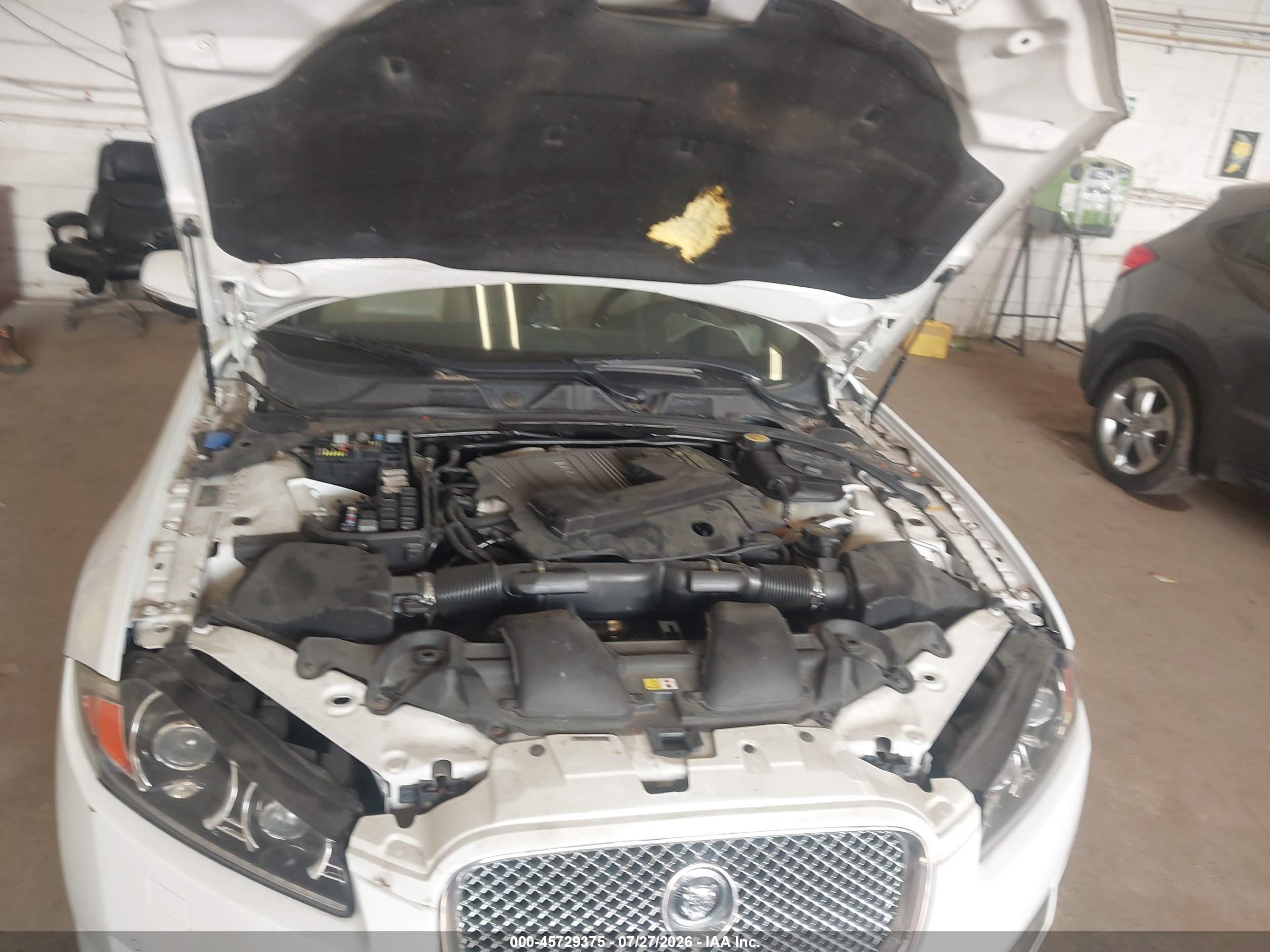 2013 Jaguar Xf V6 Sc White vin: SAJWJ0EF7D8S88645