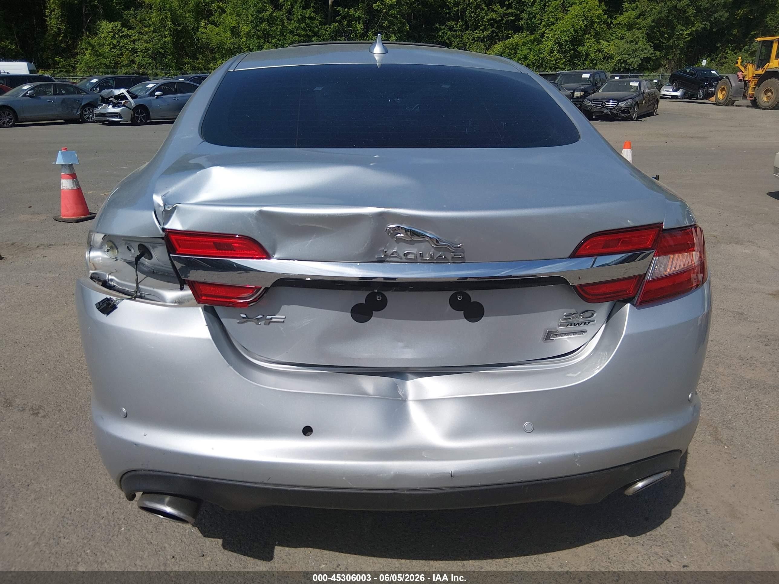 2014 Jaguar Xf V6 Sc Gray vin: SAJWJ0EF7E8U18232