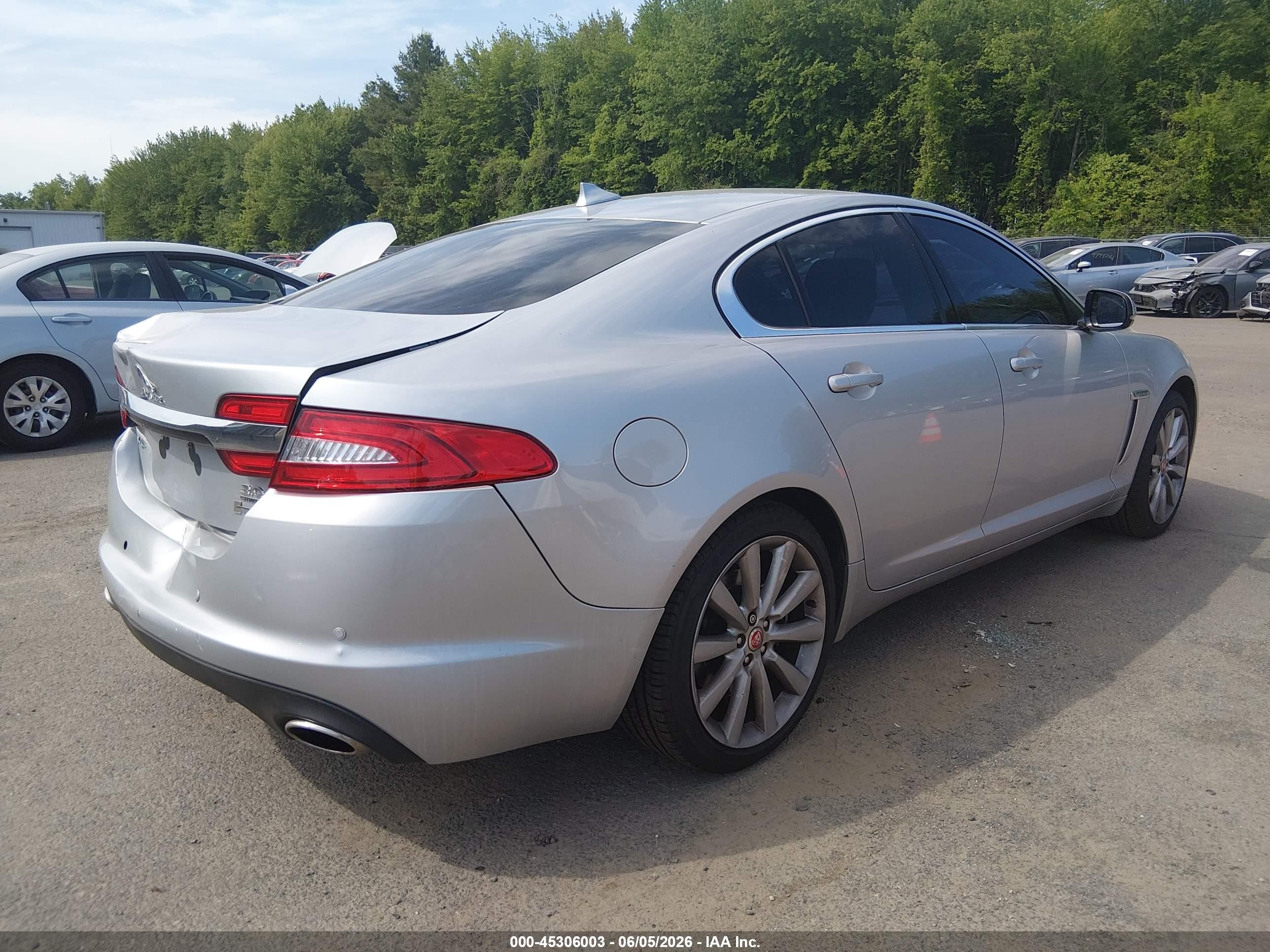 2014 Jaguar Xf V6 Sc Gray vin: SAJWJ0EF7E8U18232