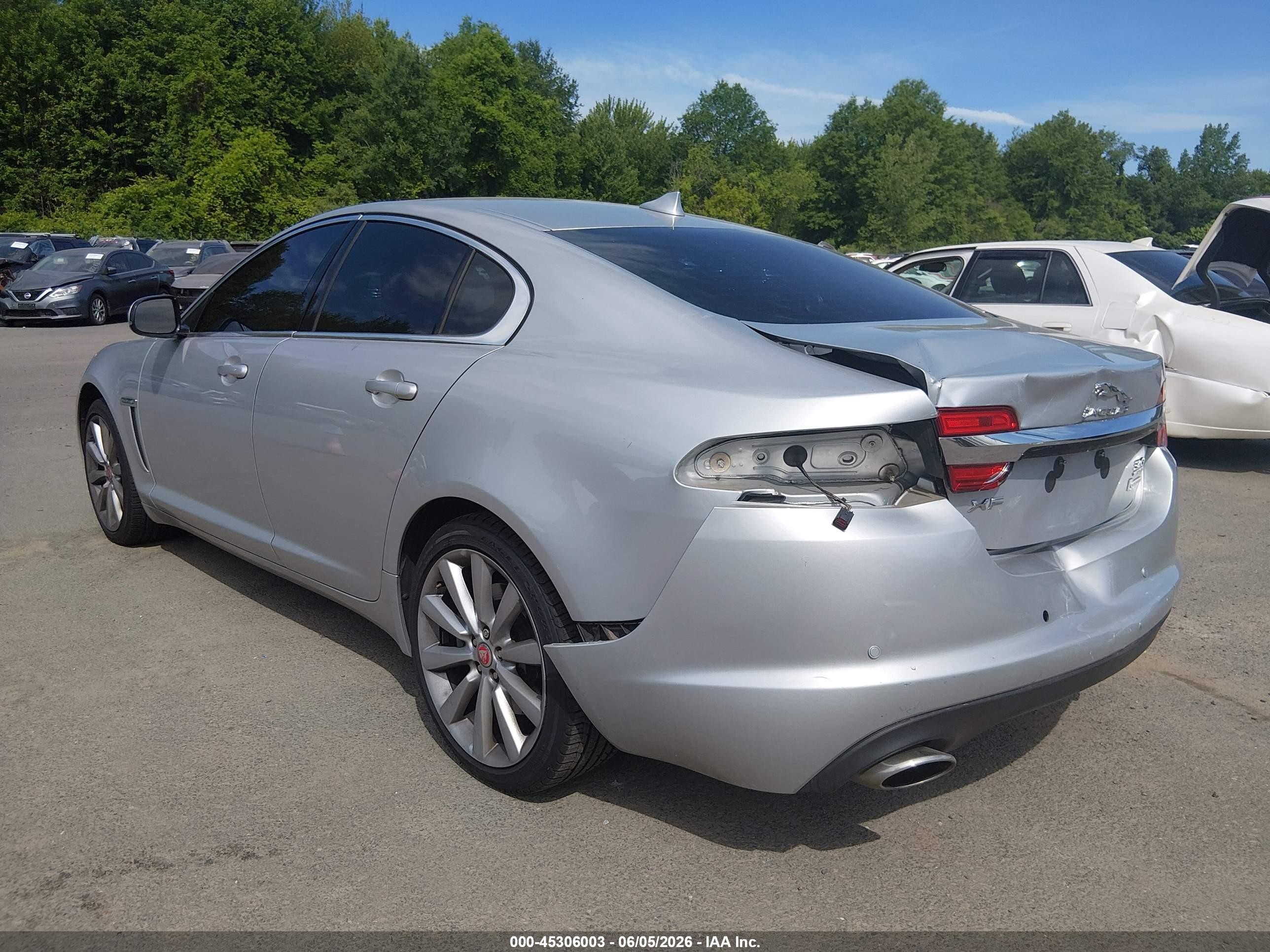 2014 Jaguar Xf V6 Sc Gray vin: SAJWJ0EF7E8U18232