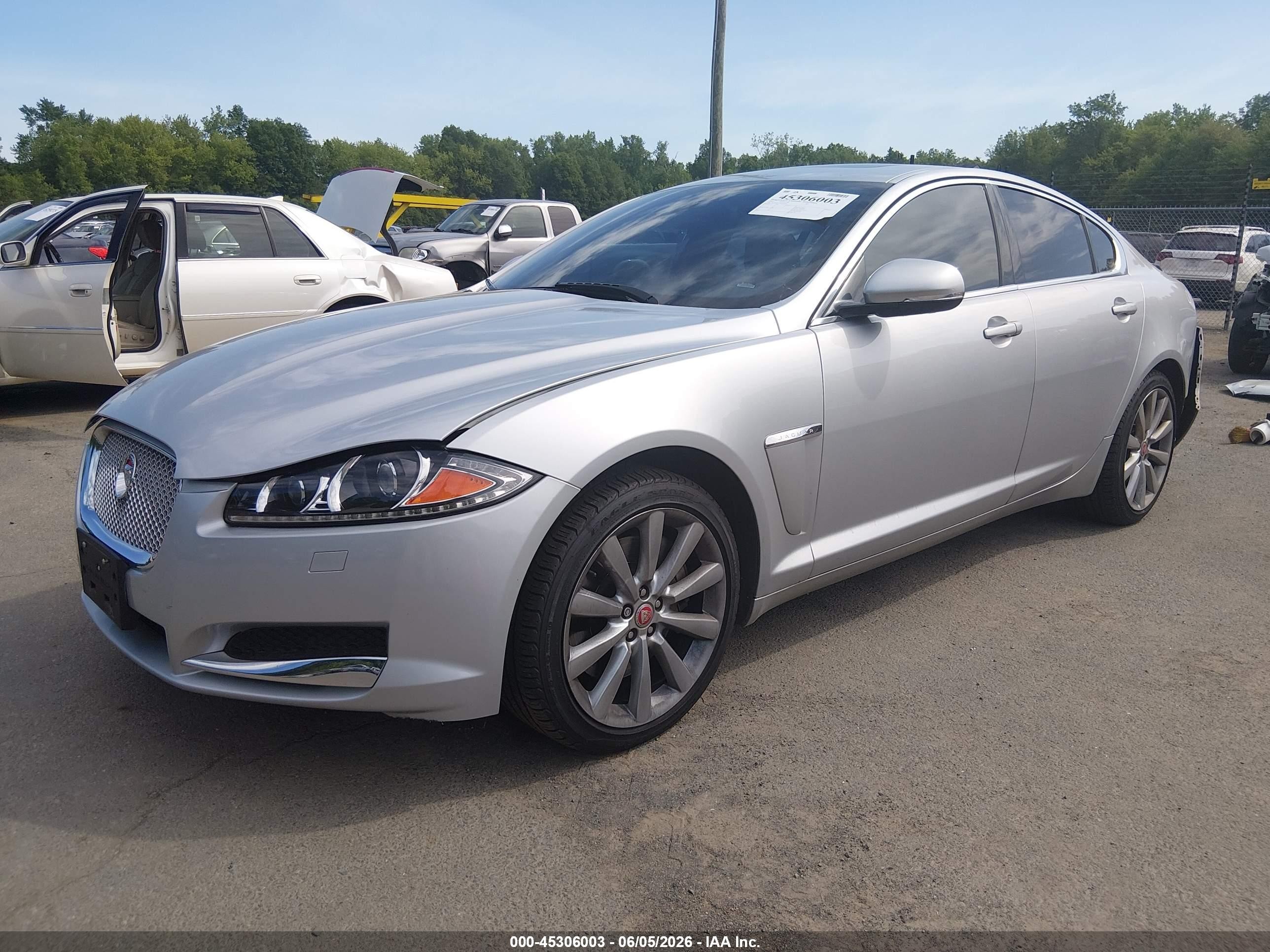 2014 Jaguar Xf V6 Sc Gray vin: SAJWJ0EF7E8U18232