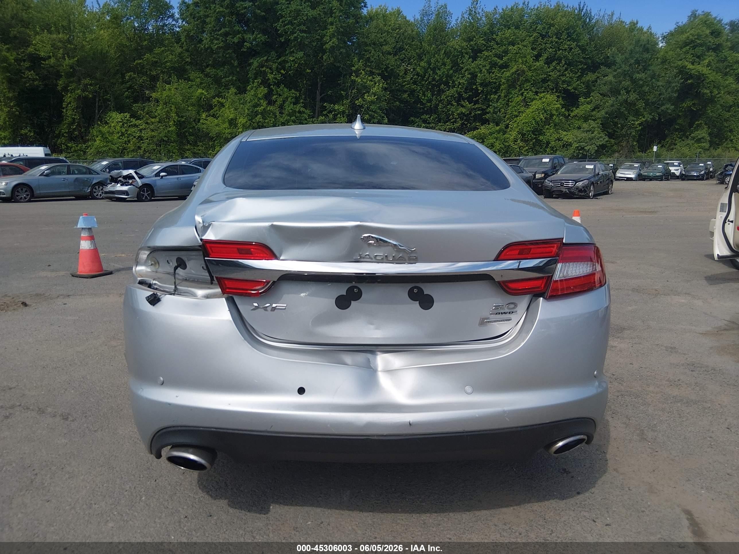 2014 Jaguar Xf V6 Sc Gray vin: SAJWJ0EF7E8U18232