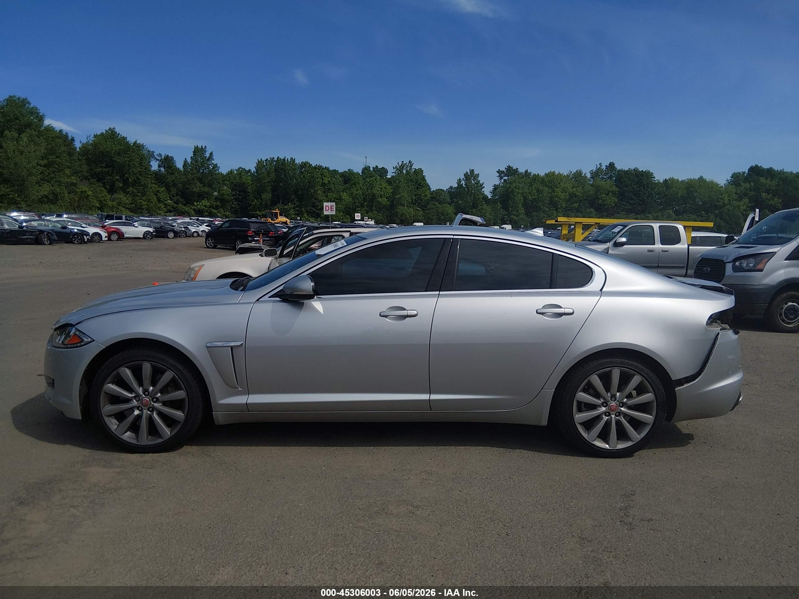2014 Jaguar Xf V6 Sc Gray vin: SAJWJ0EF7E8U18232