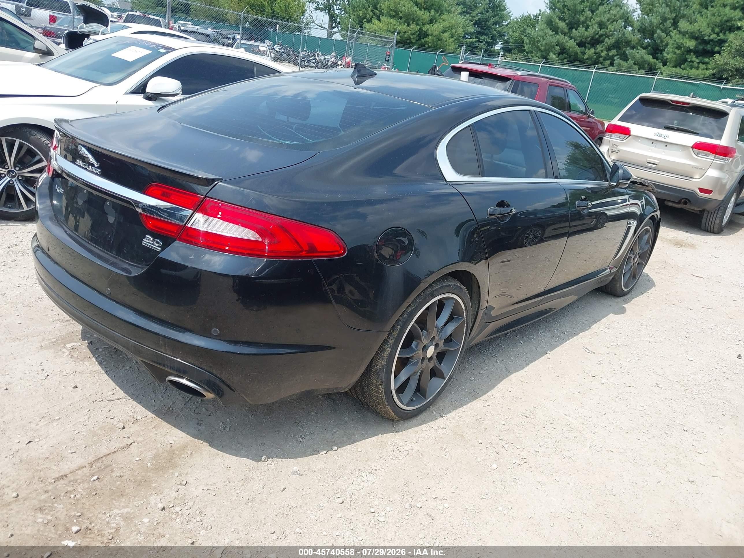 2014 Jaguar Xf V6 Sc Black vin: SAJWJ0EF9E8U11265