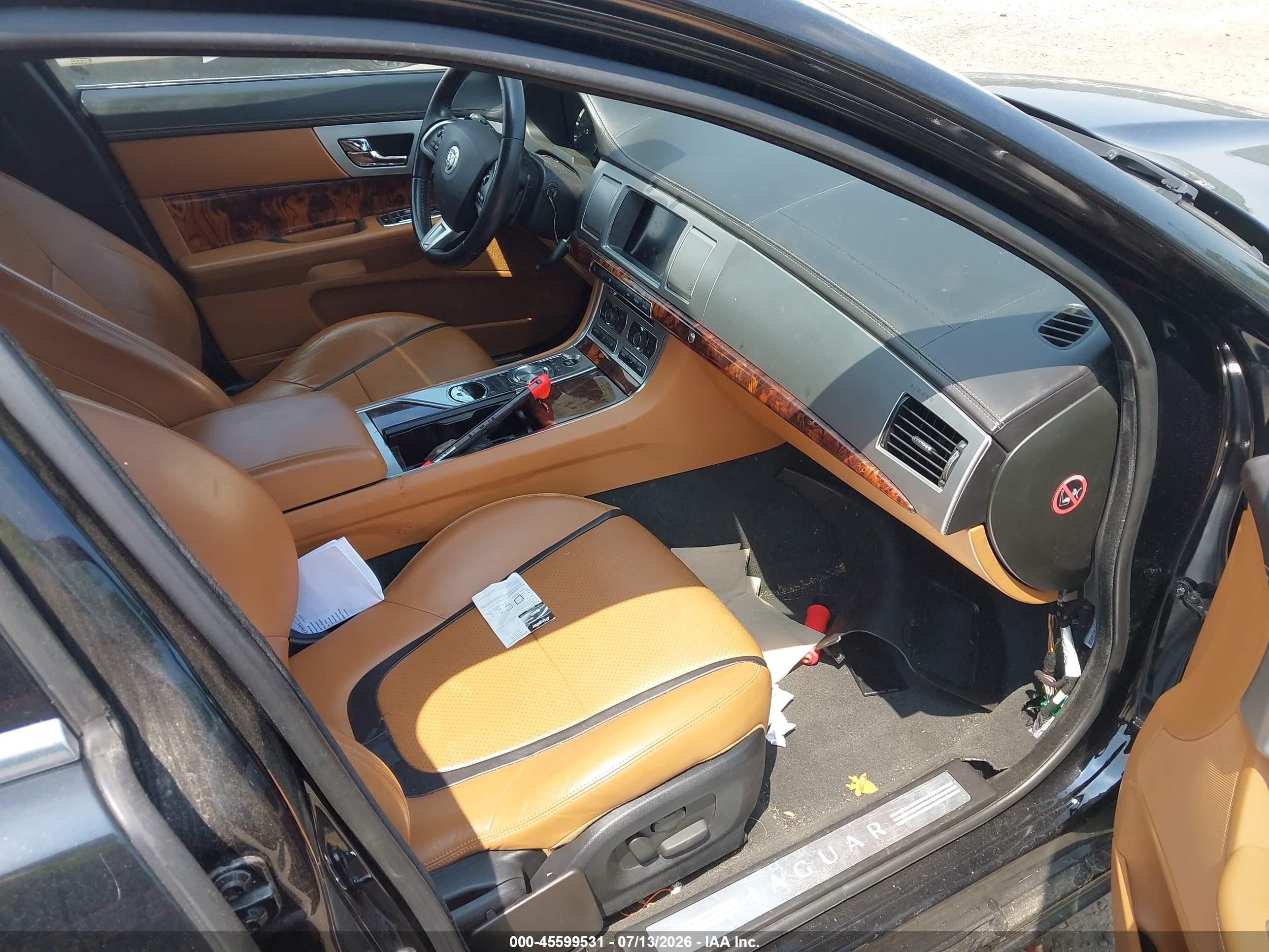 2013 Jaguar Xf V6 Sc Black vin: SAJWJ0EFXD8U03089
