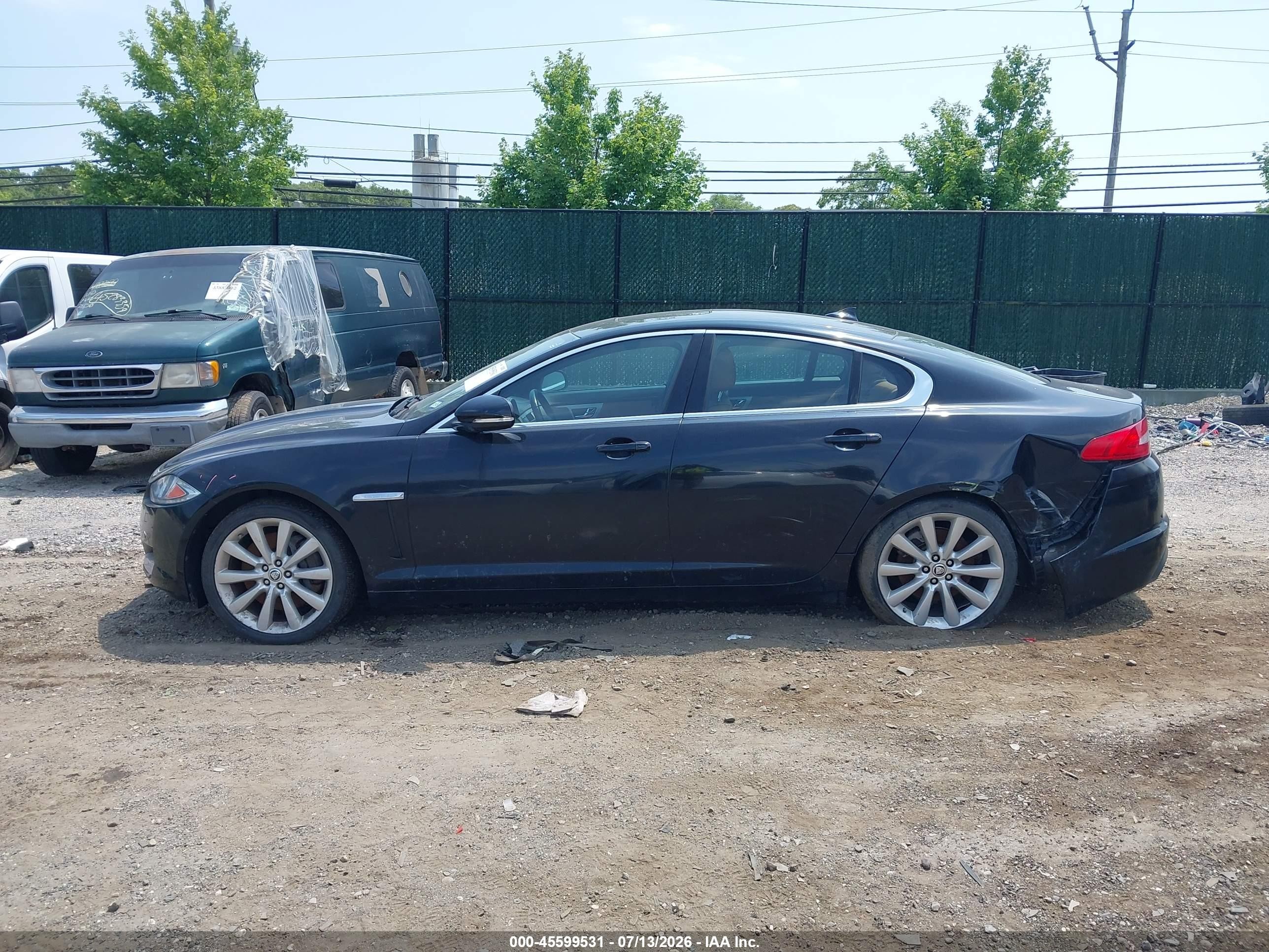 2013 Jaguar Xf V6 Sc Black vin: SAJWJ0EFXD8U03089