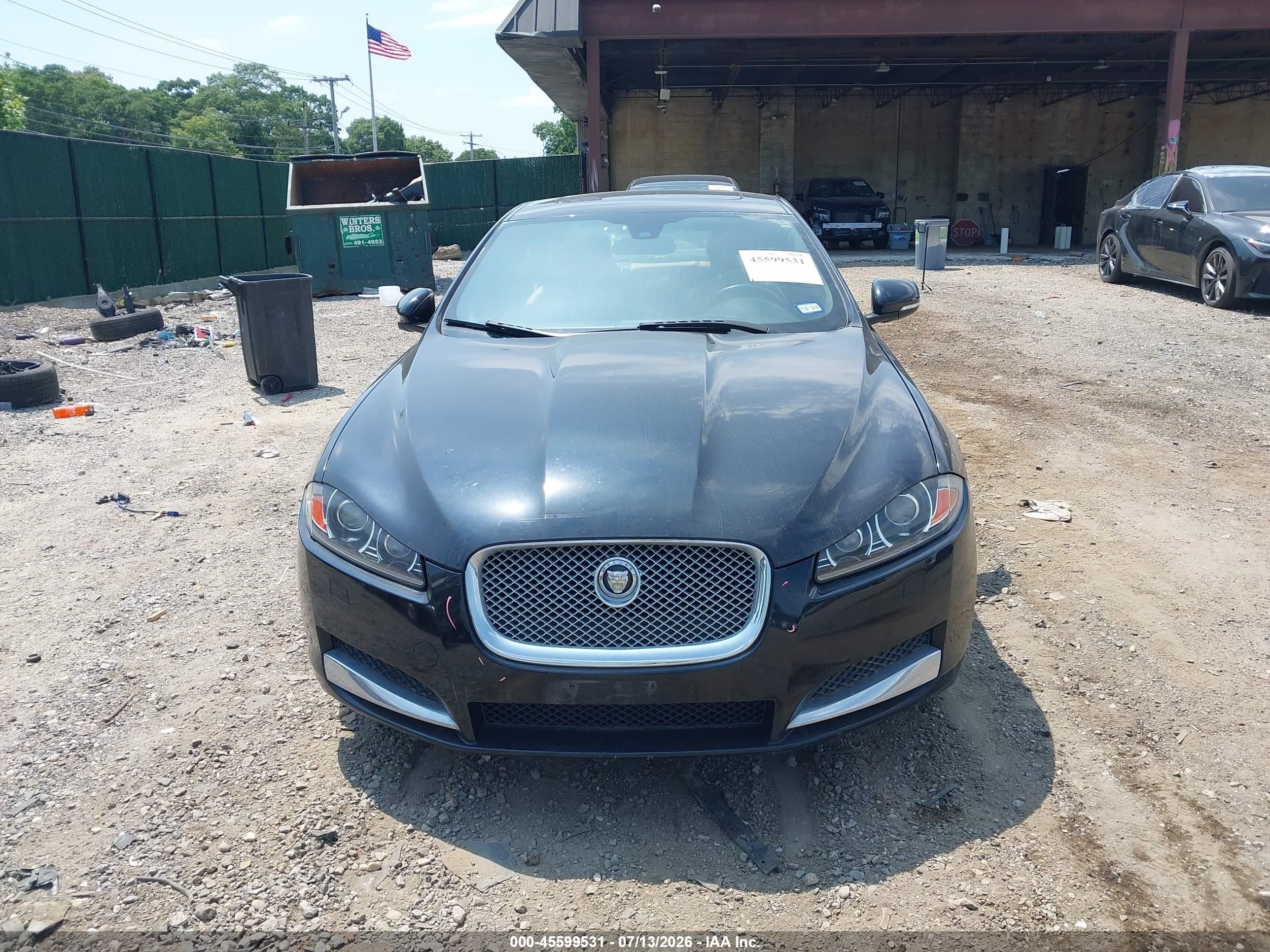 2013 Jaguar Xf V6 Sc Black vin: SAJWJ0EFXD8U03089