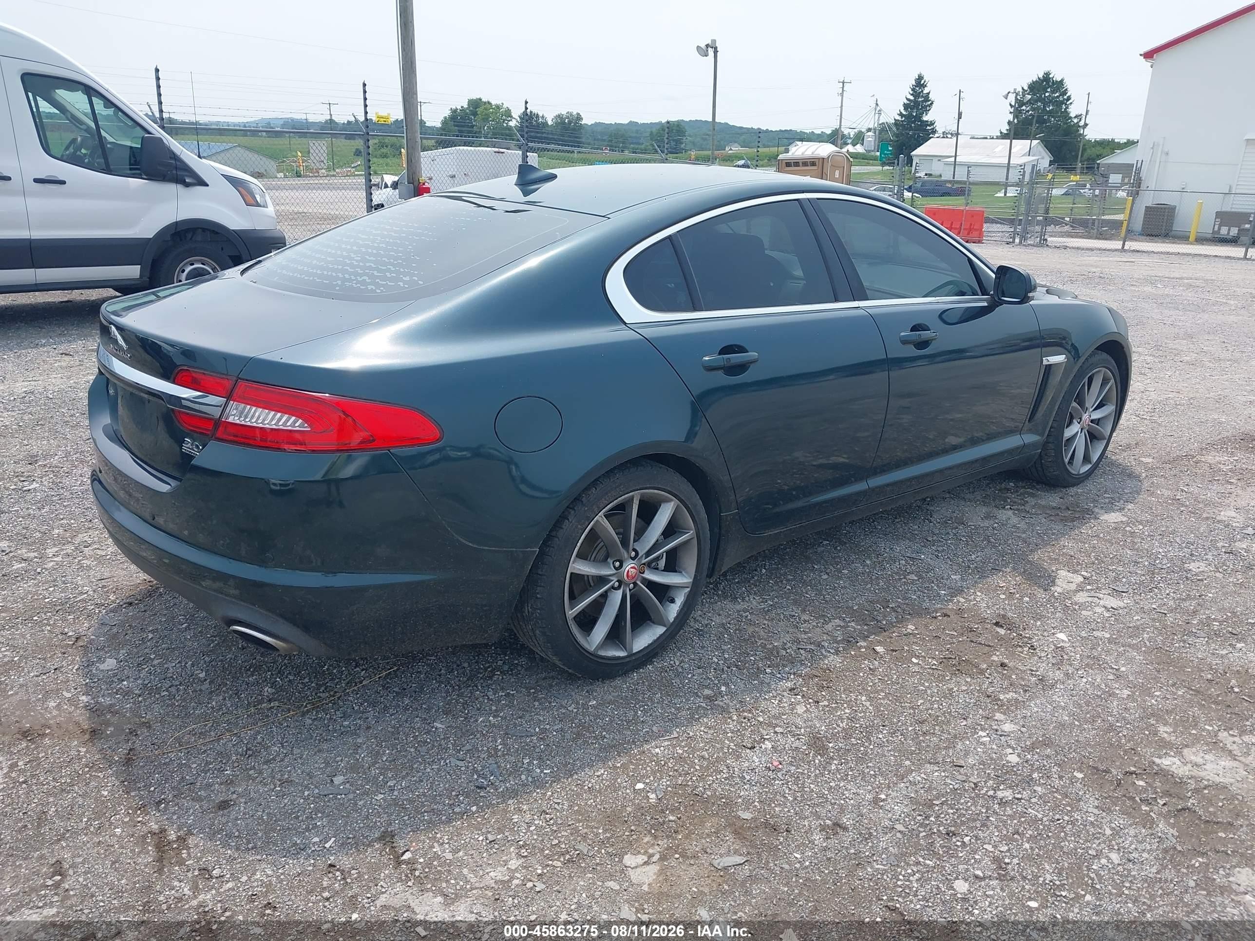 2015 Jaguar Xf 3.0 Portfolio/3.0 Sport Green vin: SAJWJ0FF0F8U57180
