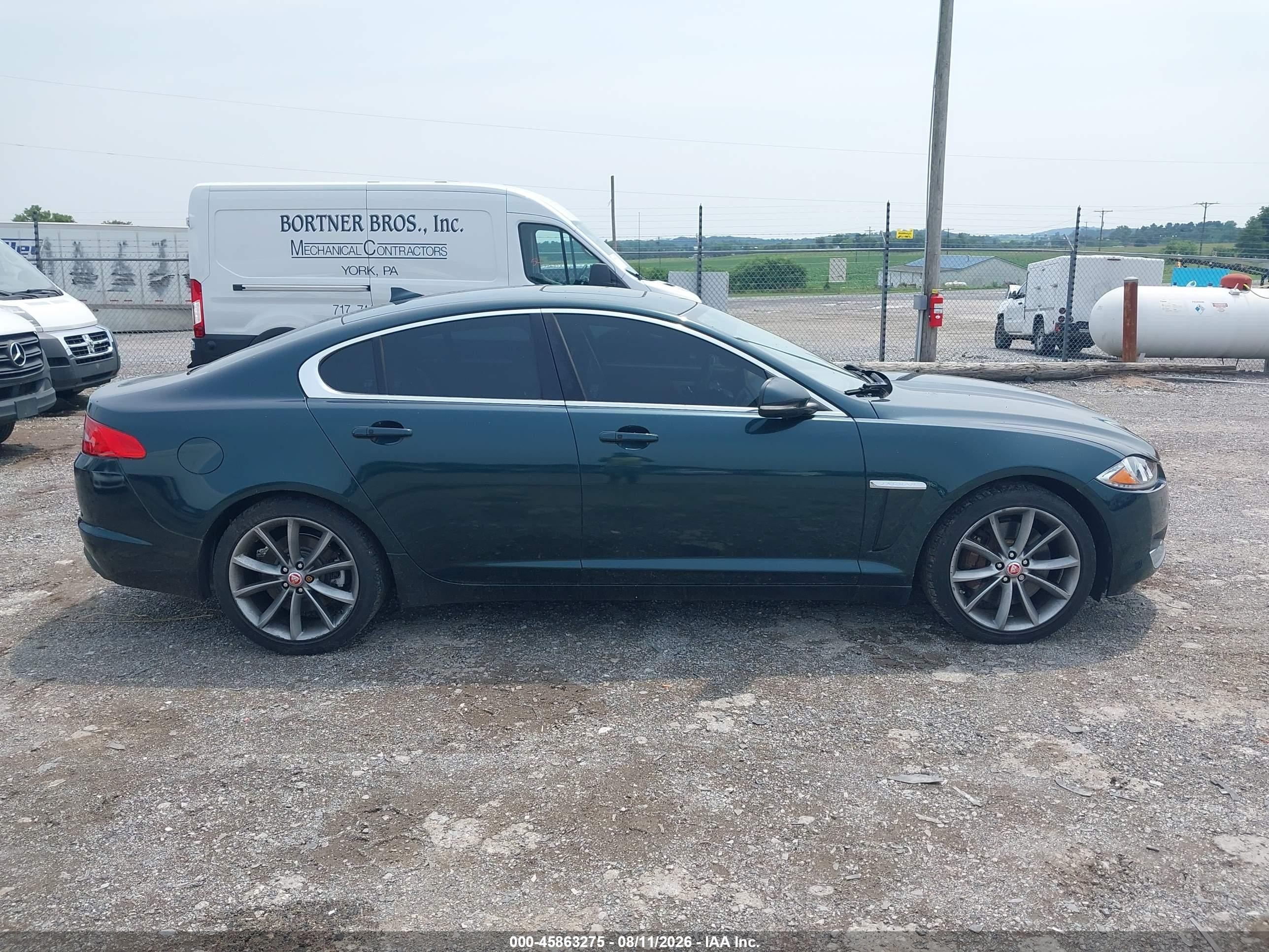2015 Jaguar Xf 3.0 Portfolio/3.0 Sport Green vin: SAJWJ0FF0F8U57180