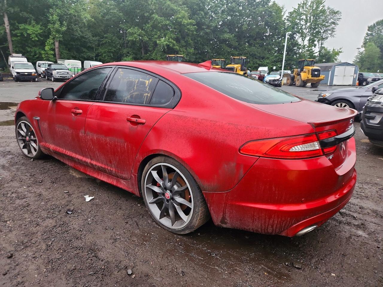 2015 Jaguar Xf 3.0 Sport Awd Red vin: SAJWJ0FF1F8U54157