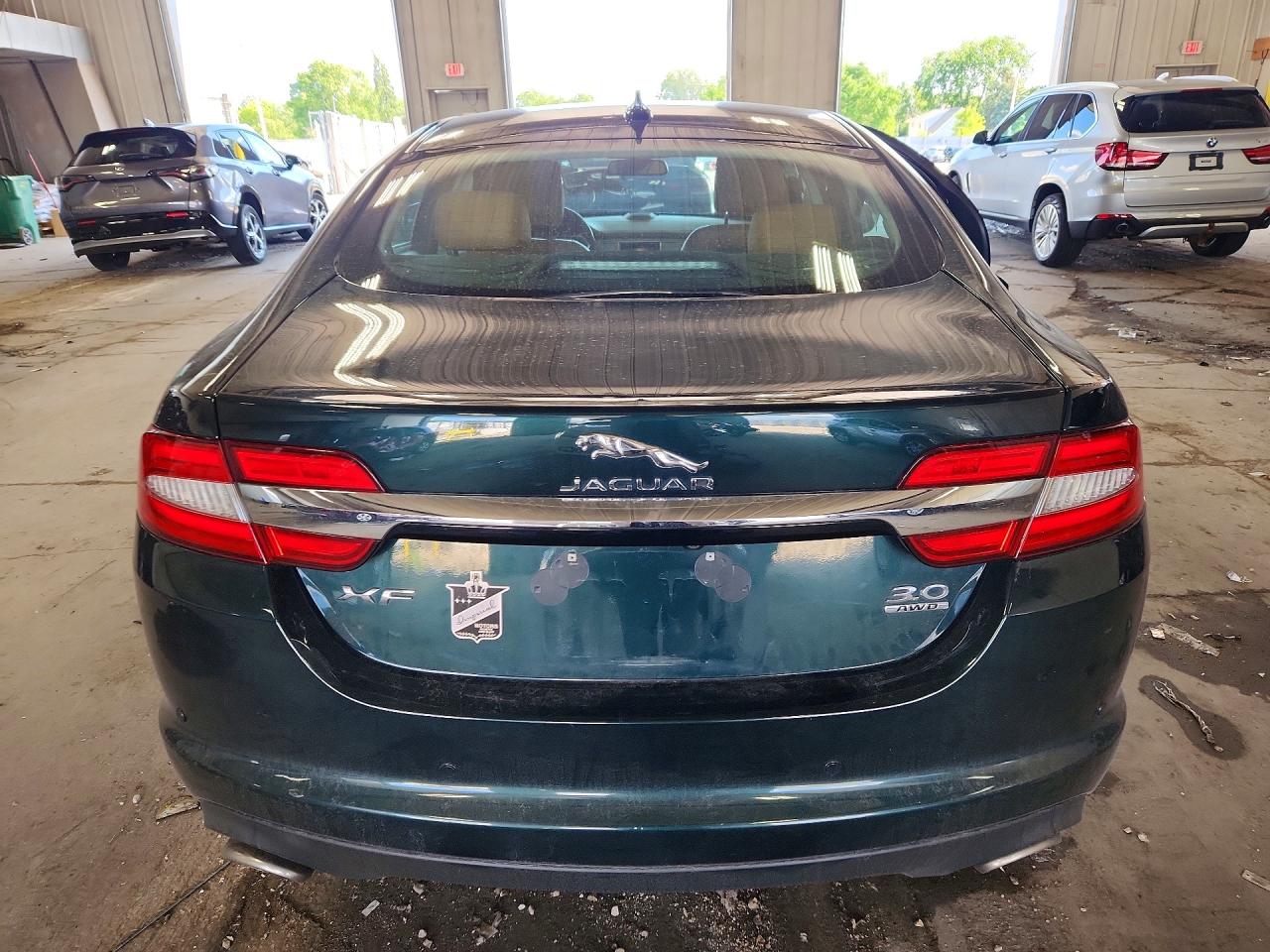 2015 Jaguar Xf 3.0 Sport Awd Green vin: SAJWJ0FF2F8U50618