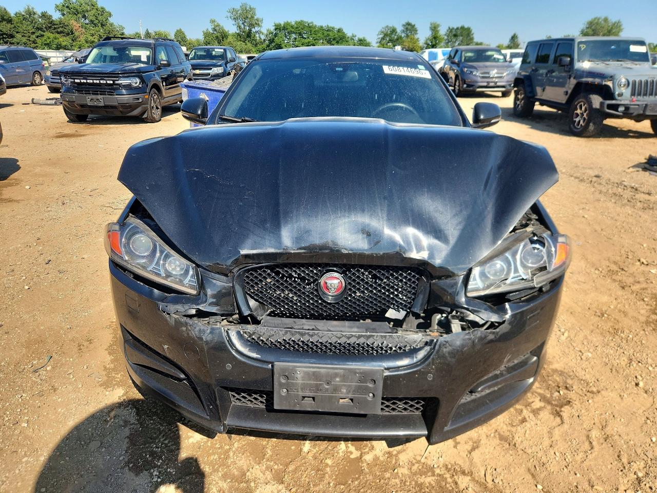 2015 Jaguar Xf 3.0 Sport Awd Black vin: SAJWJ0FF4F8U67534