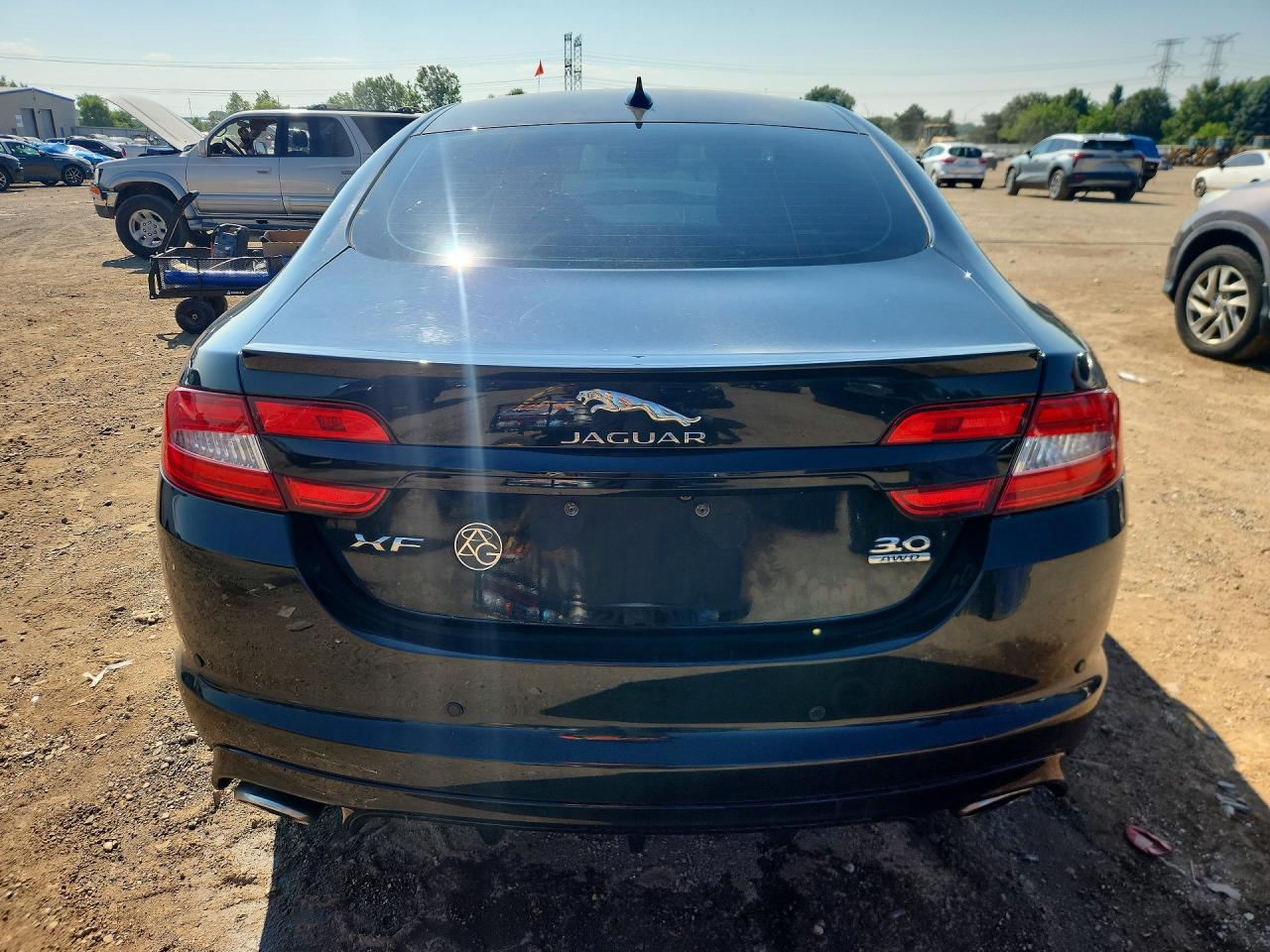 2015 Jaguar Xf 3.0 Sport Awd Black vin: SAJWJ0FF4F8U67534