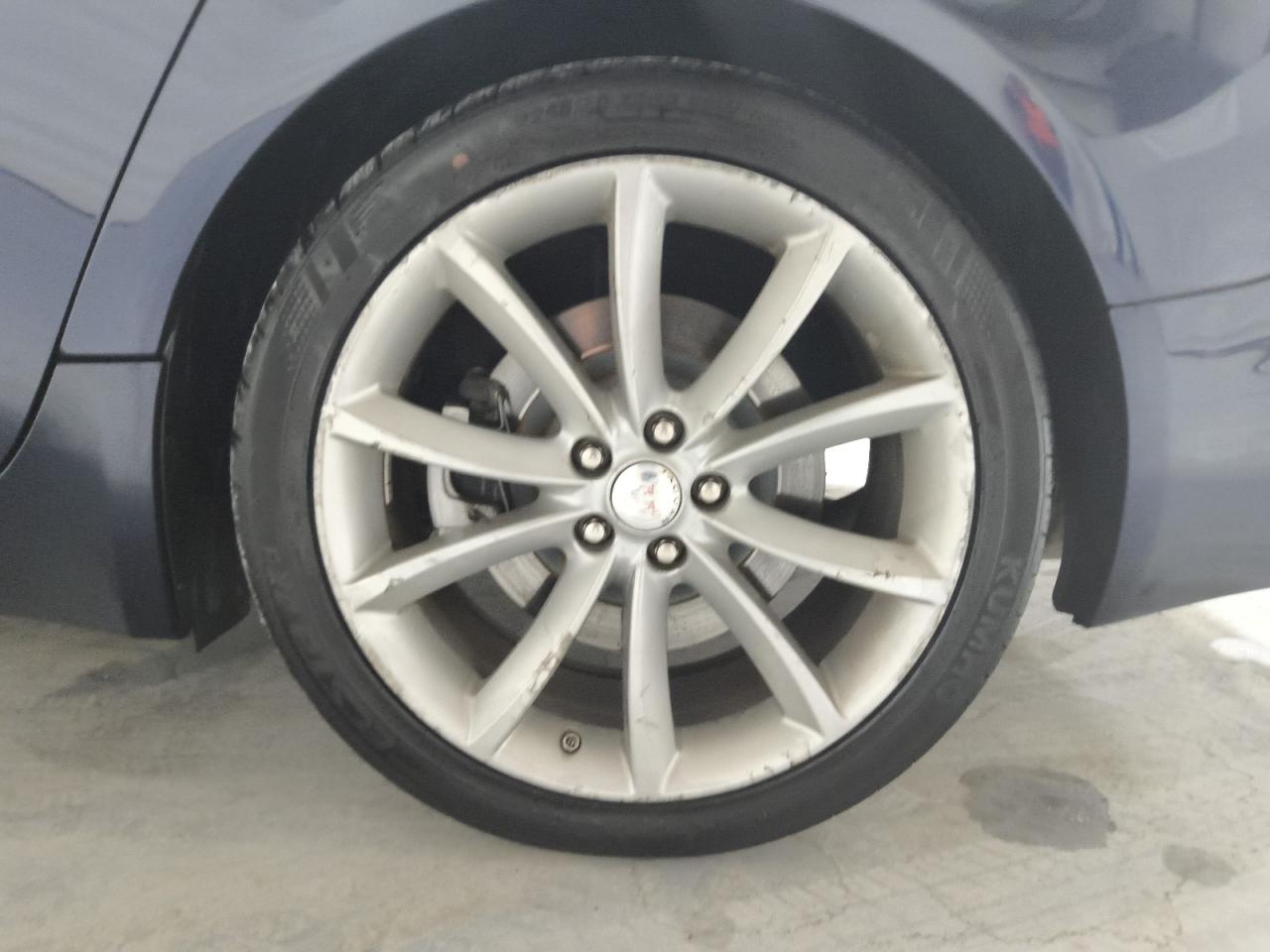 2015 Jaguar Xf 3.0 Sport Awd Blue vin: SAJWJ0FF6F8U68457 Damage: Left Rear Wheel, Curb Rash, > 12 Inches