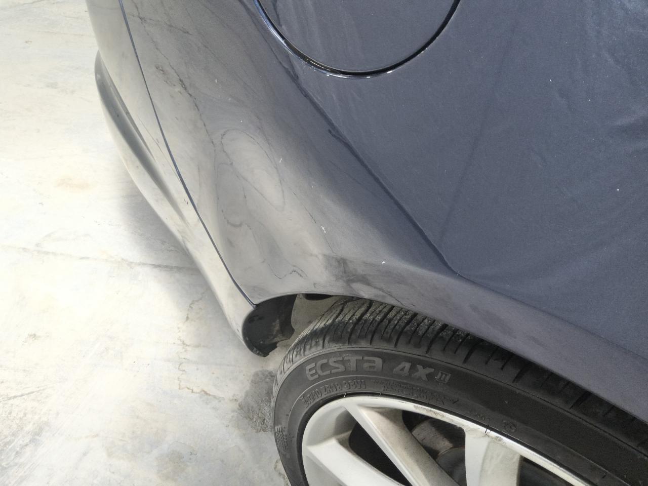 2015 Jaguar Xf 3.0 Sport Awd Blue vin: SAJWJ0FF6F8U68457 Damage: Right Qtr Panel, Dent(S) W/ Paint Dmg, 6 To 7 Inches