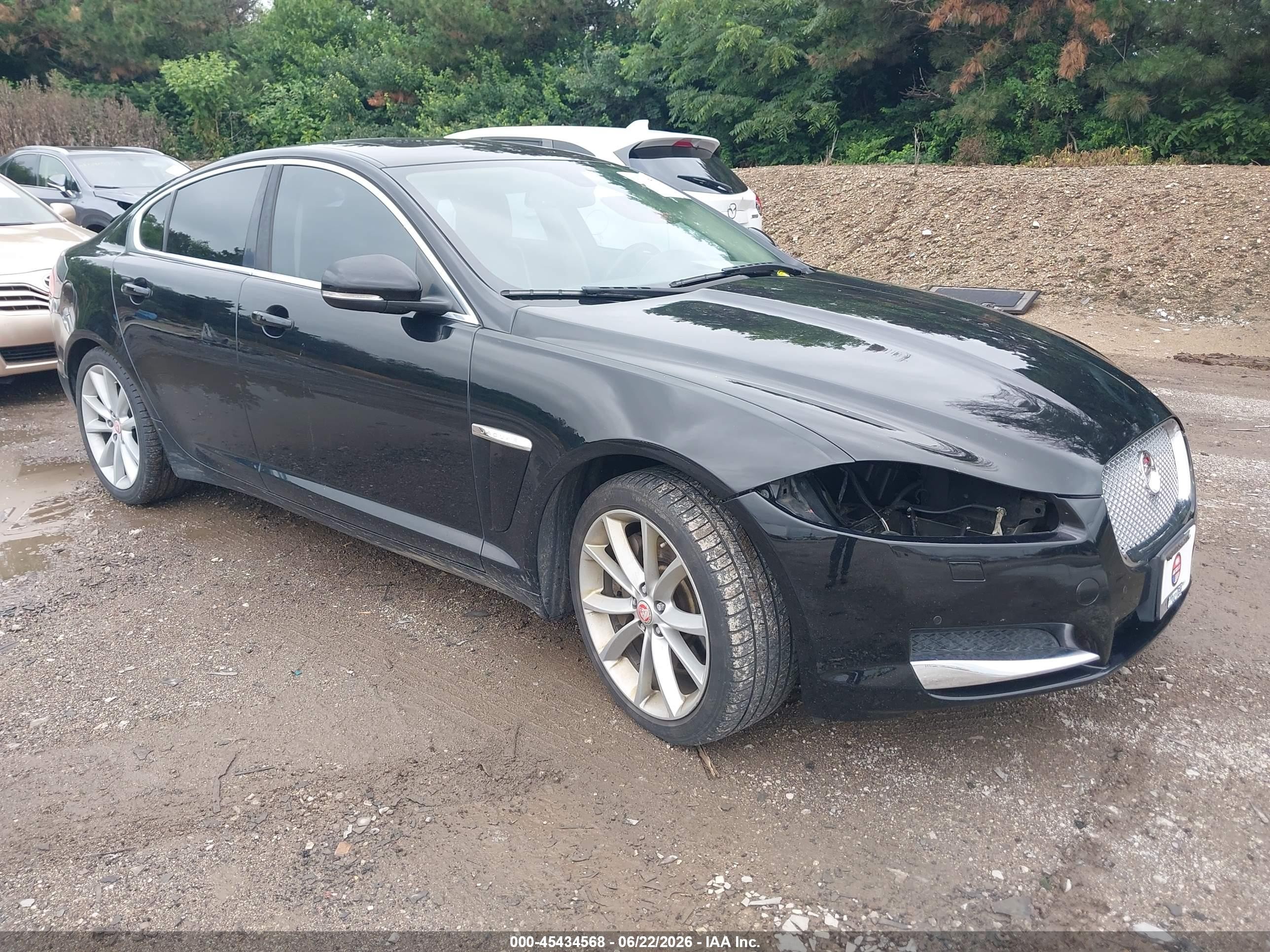 2015 Jaguar Xf 3.0 Portfolio/3.0 Sport Black vin: SAJWJ0FF6F8U73349