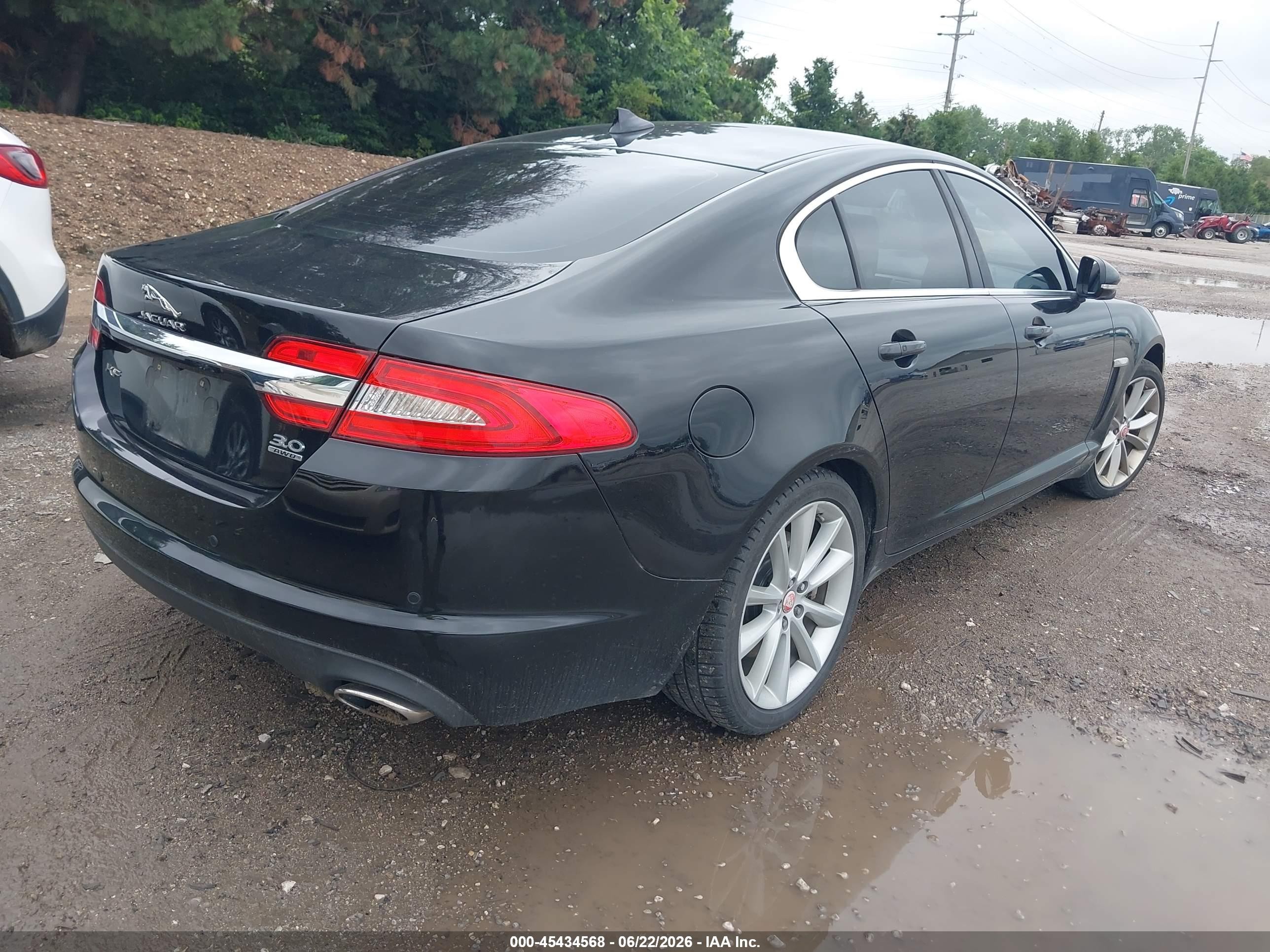 2015 Jaguar Xf 3.0 Portfolio/3.0 Sport Black vin: SAJWJ0FF6F8U73349