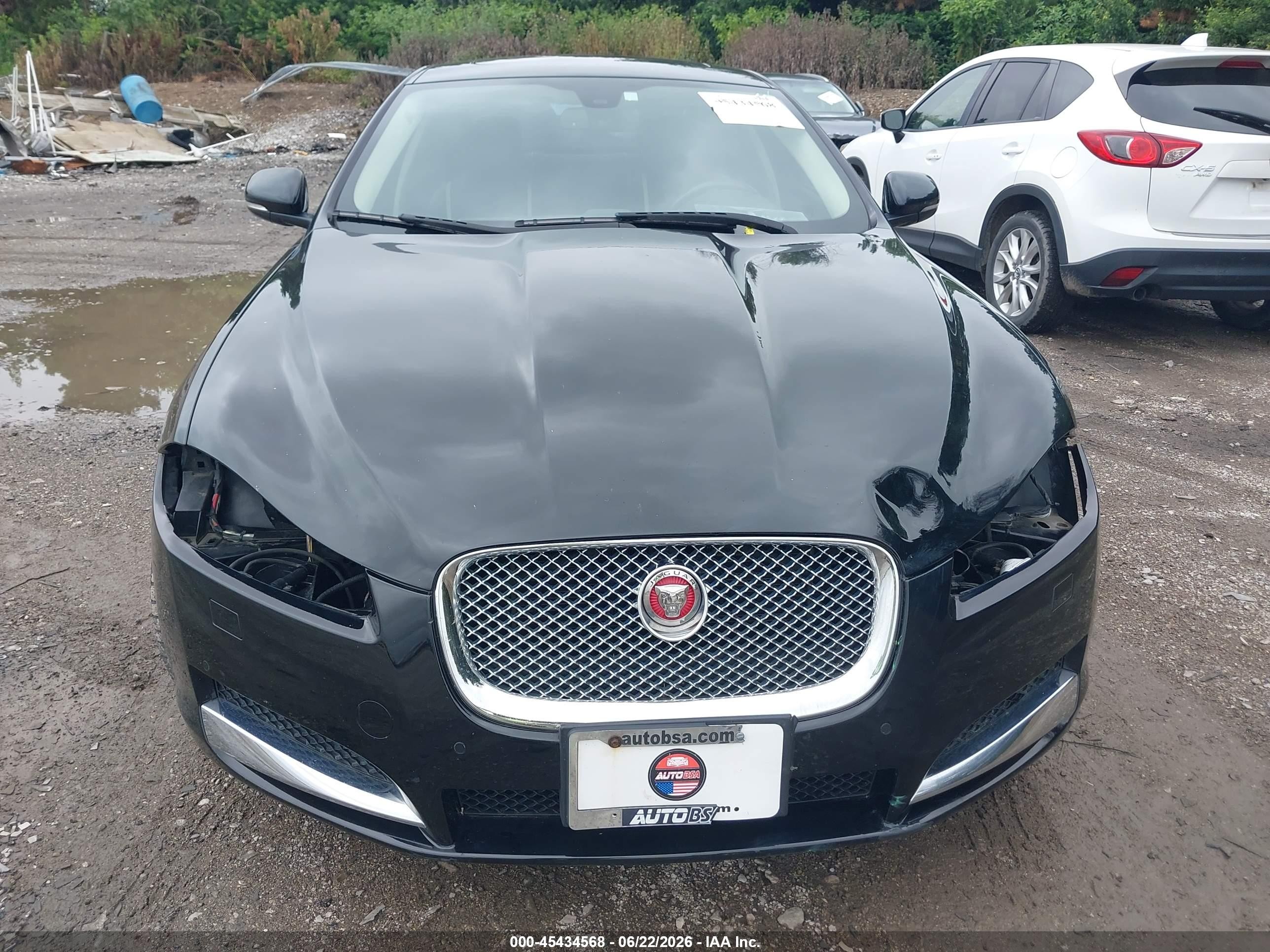 2015 Jaguar Xf 3.0 Portfolio/3.0 Sport Black vin: SAJWJ0FF6F8U73349