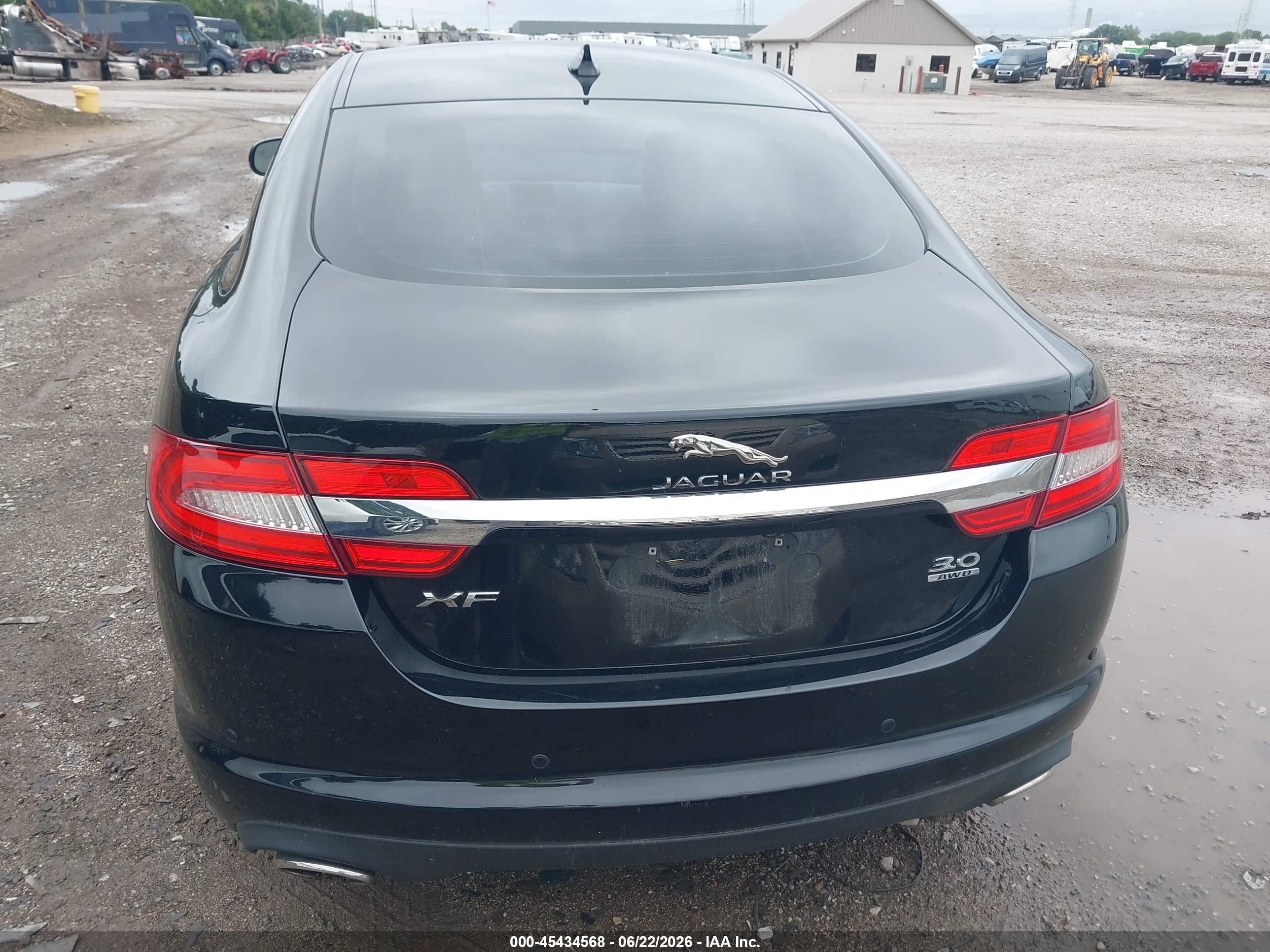 2015 Jaguar Xf 3.0 Portfolio/3.0 Sport Black vin: SAJWJ0FF6F8U73349