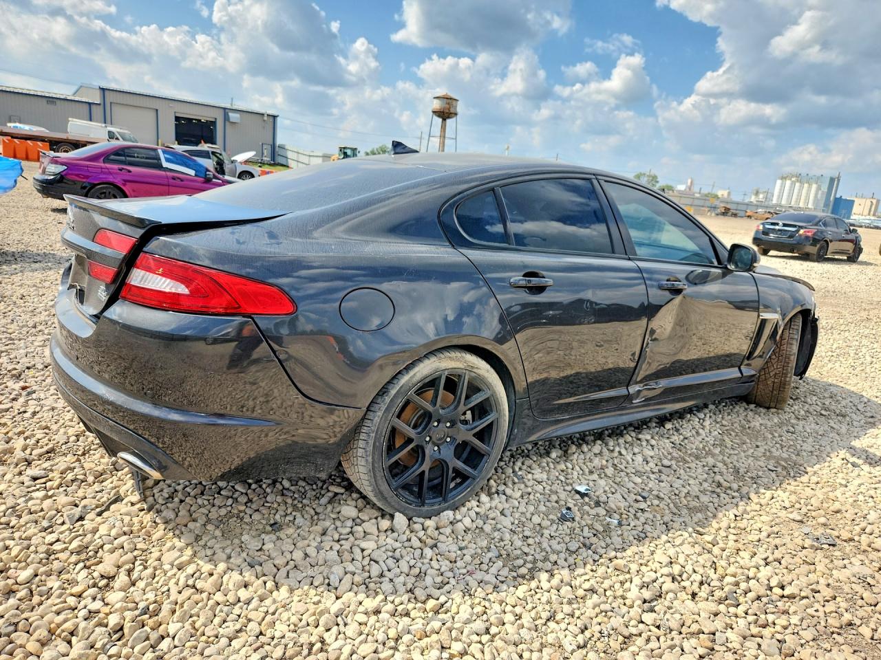 2015 Jaguar Xf 3.0 Sport Awd Black vin: SAJWJ0FF6F8U76512