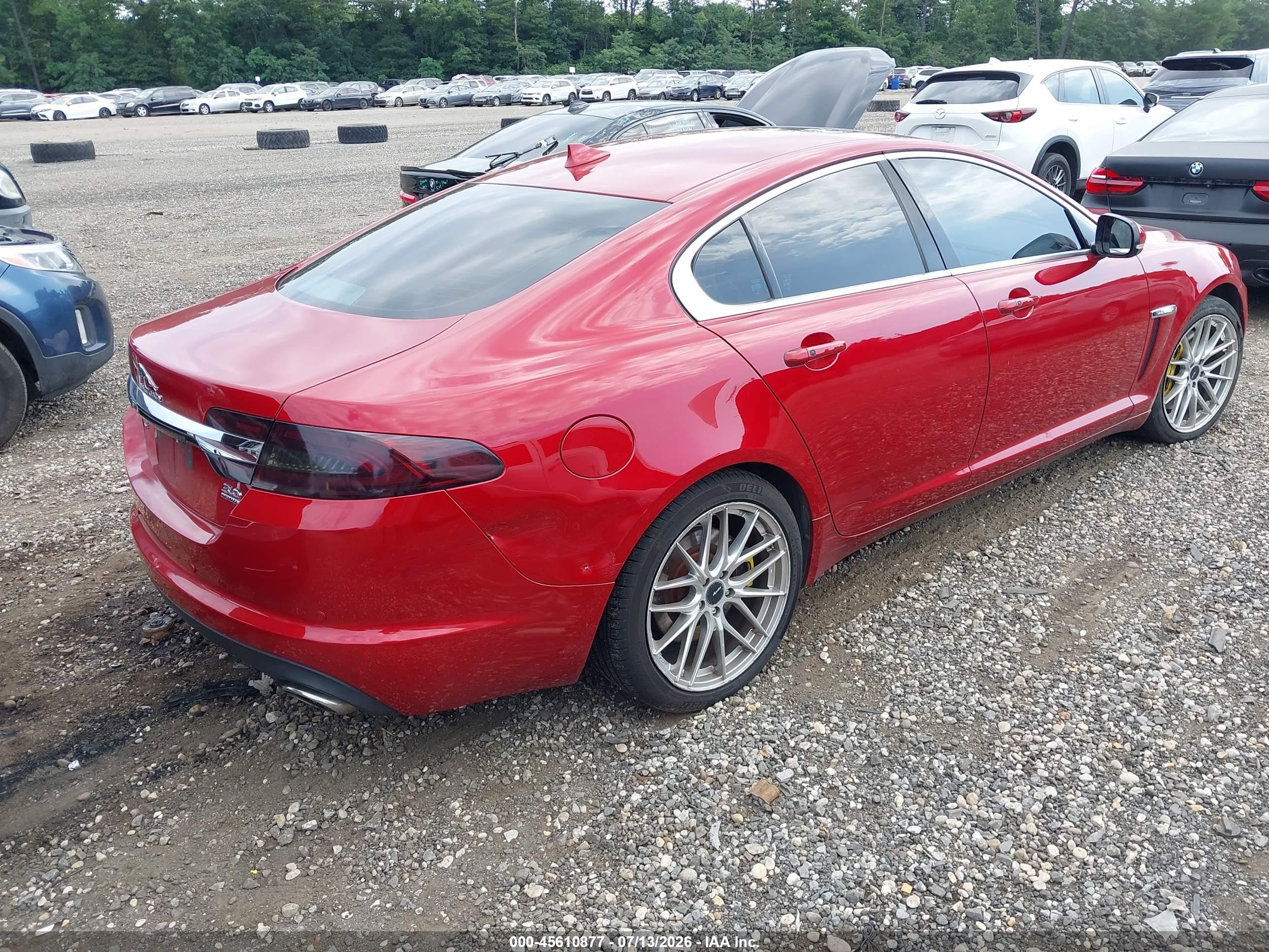 2015 Jaguar Xf 3.0 Portfolio/3.0 Sport Red vin: SAJWJ0FF9F8U64970