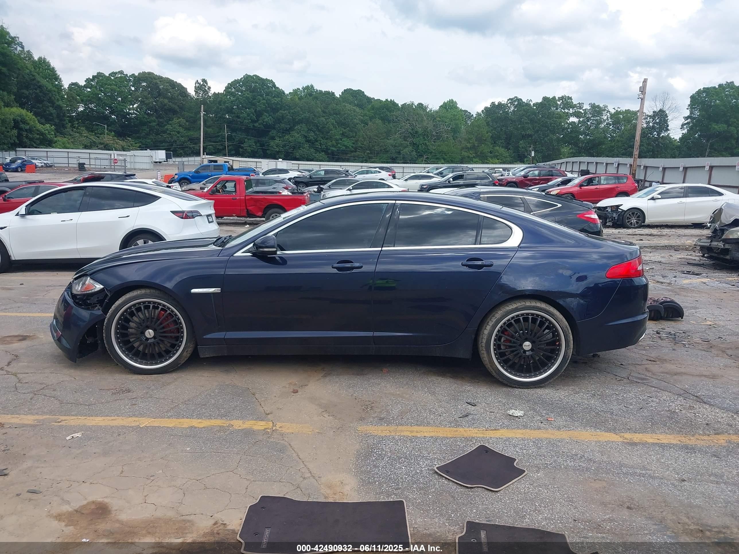 2015 Jaguar Xf 3.0 Portfolio/3.0 Sport Blue vin: SAJWJ0FFXF8U66596