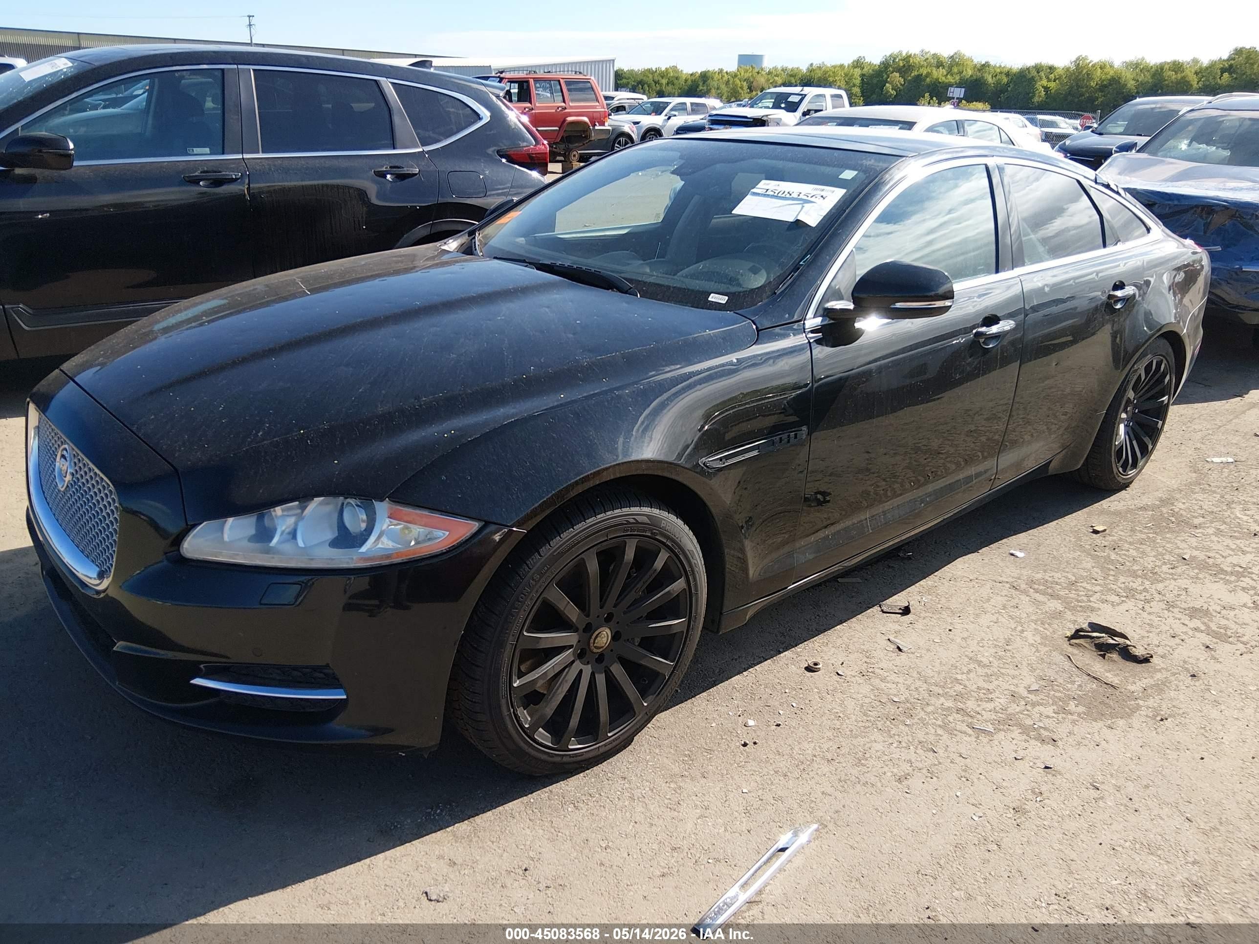 2013 Jaguar Xj   Black vin: SAJWJ1CD0D8V45278