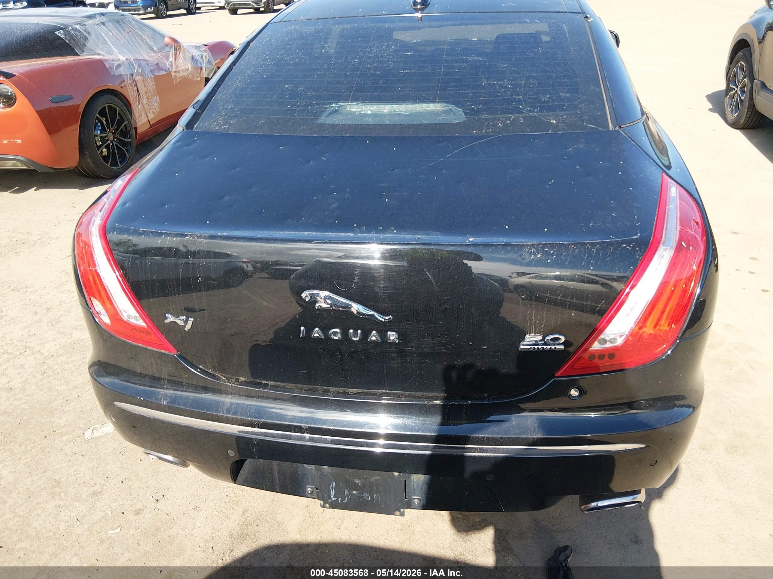 2013 Jaguar Xj   Black vin: SAJWJ1CD0D8V45278