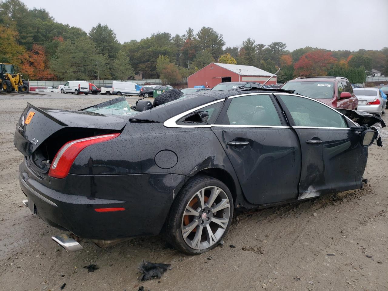 2015 Jaguar Xj Черный vin: SAJWJ1CD3F8V83882