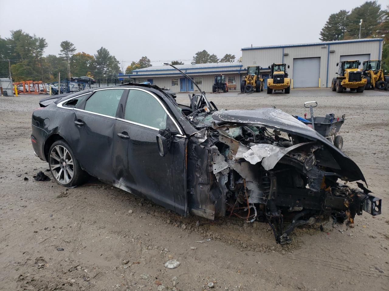 2015 Jaguar Xj Черный vin: SAJWJ1CD3F8V83882