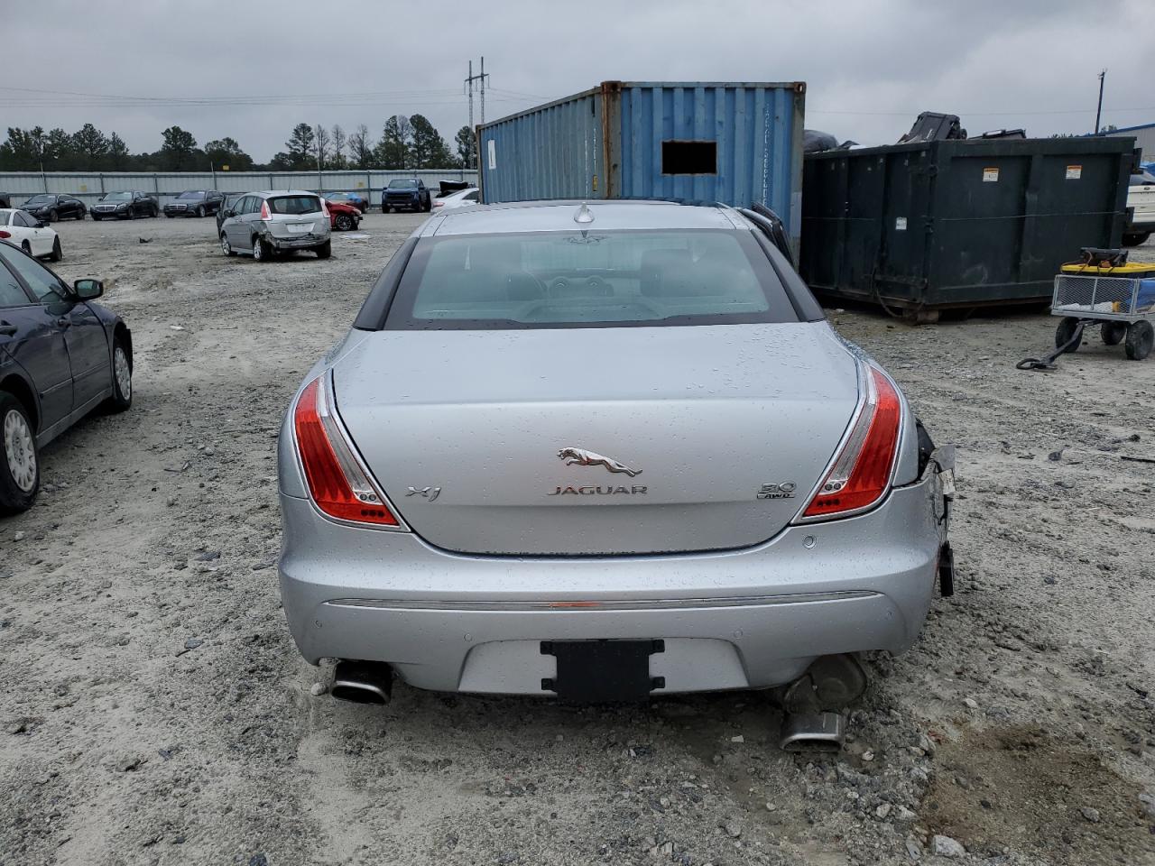 2015 Jaguar Xj Silver vin: SAJWJ1CD3F8V85440