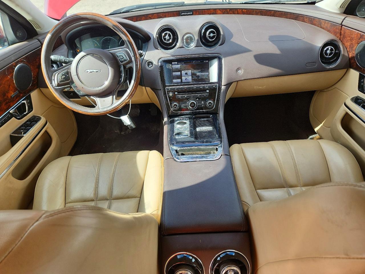 2014 Jaguar Xj Red vin: SAJWJ1CD4E8V66006