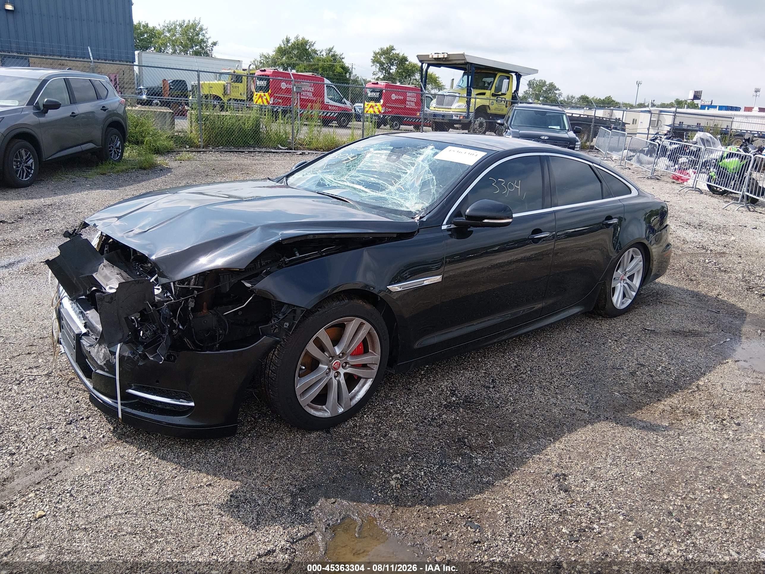 2015 Jaguar Xj   Black vin: SAJWJ1CD4F8V86306