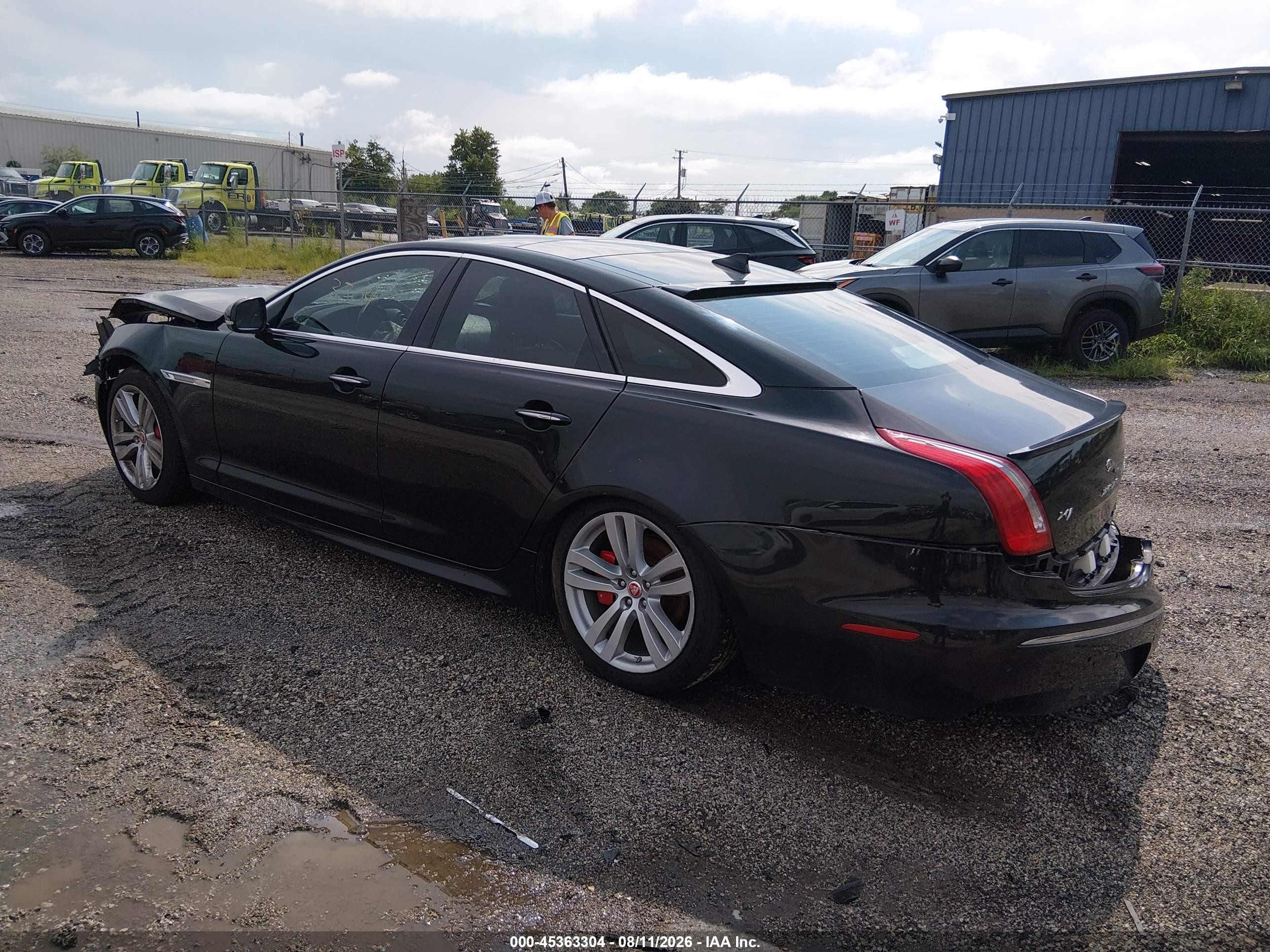 2015 Jaguar Xj   Black vin: SAJWJ1CD4F8V86306
