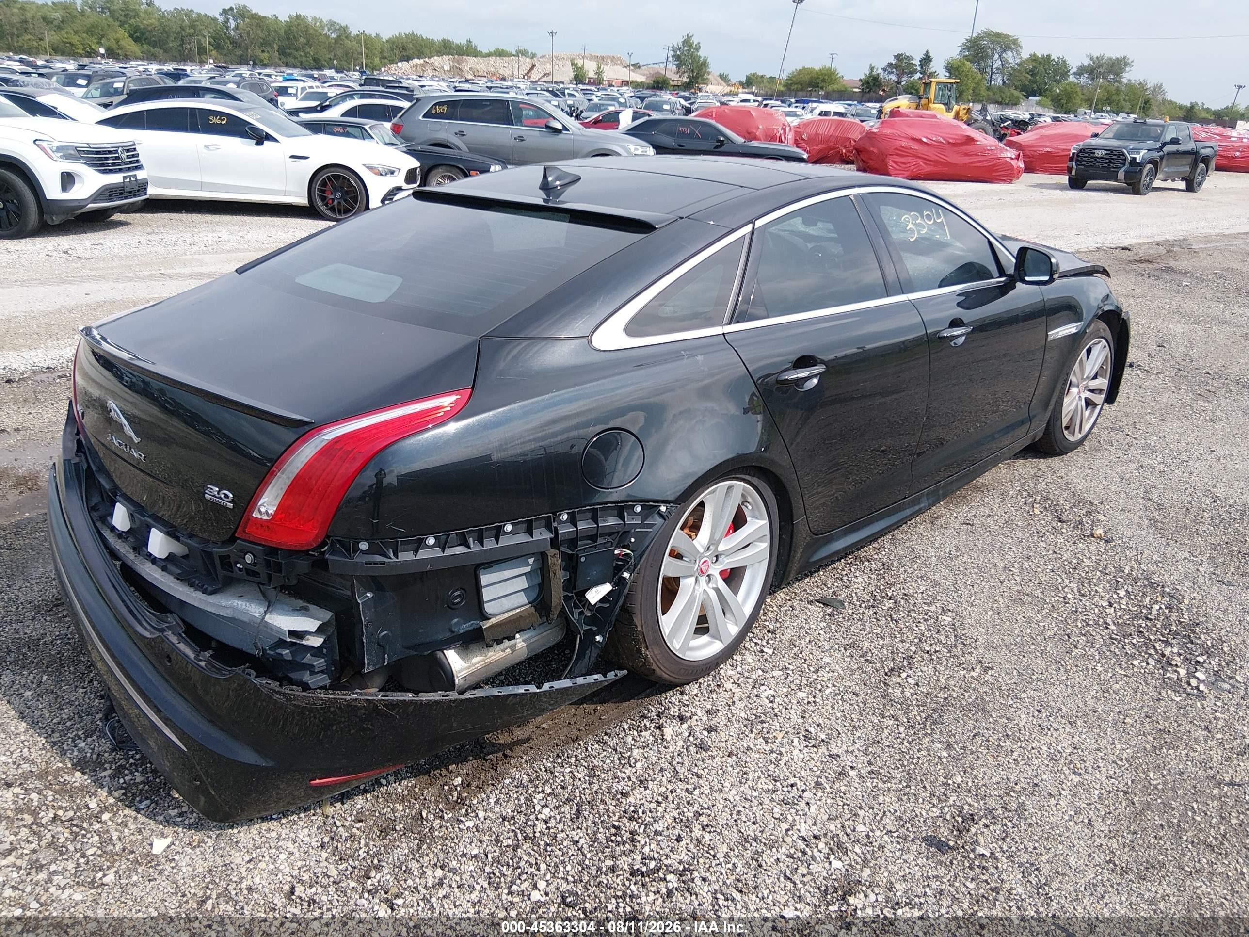 2015 Jaguar Xj   Black vin: SAJWJ1CD4F8V86306
