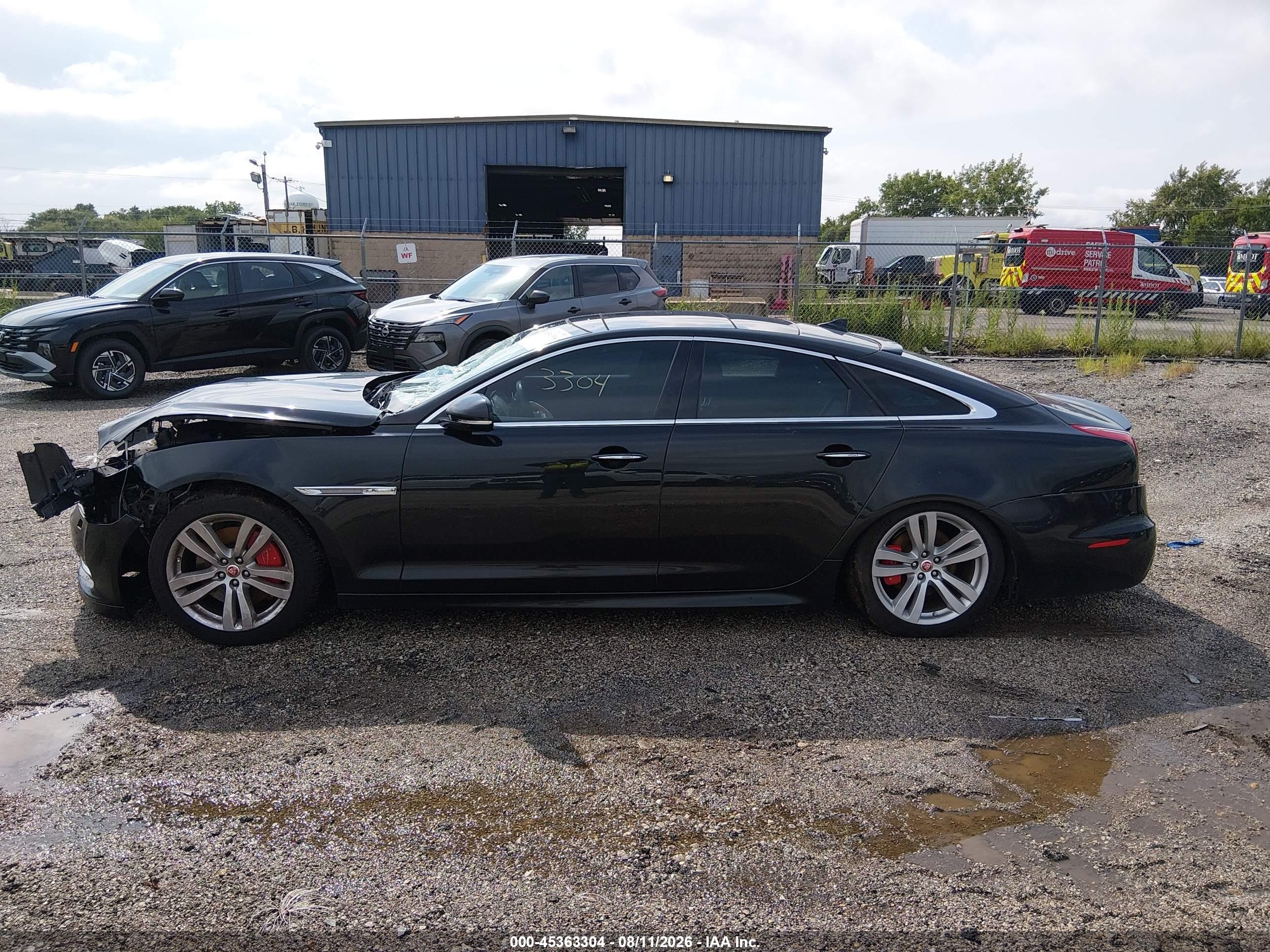 2015 Jaguar Xj   Black vin: SAJWJ1CD4F8V86306