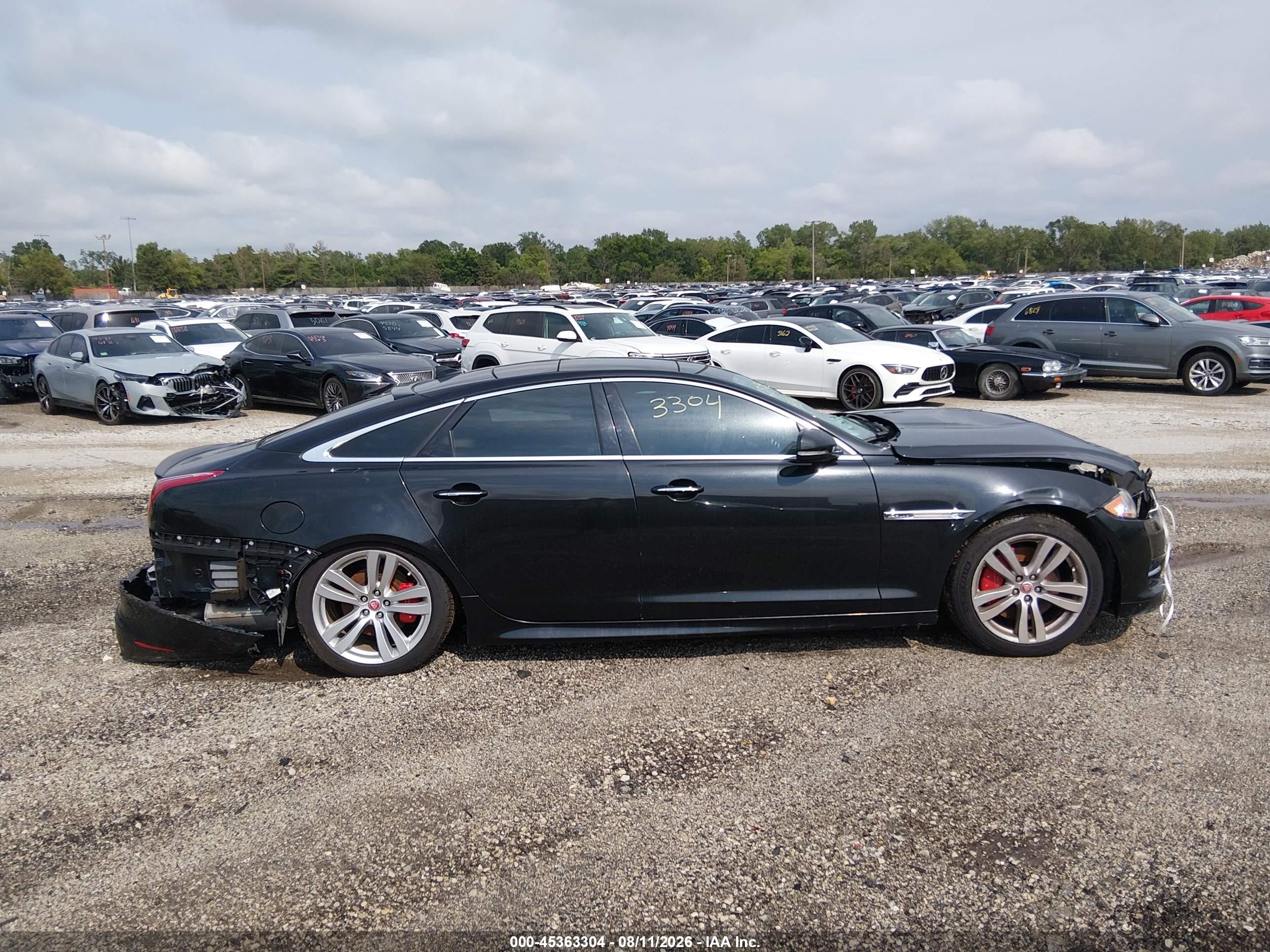 2015 Jaguar Xj   Black vin: SAJWJ1CD4F8V86306
