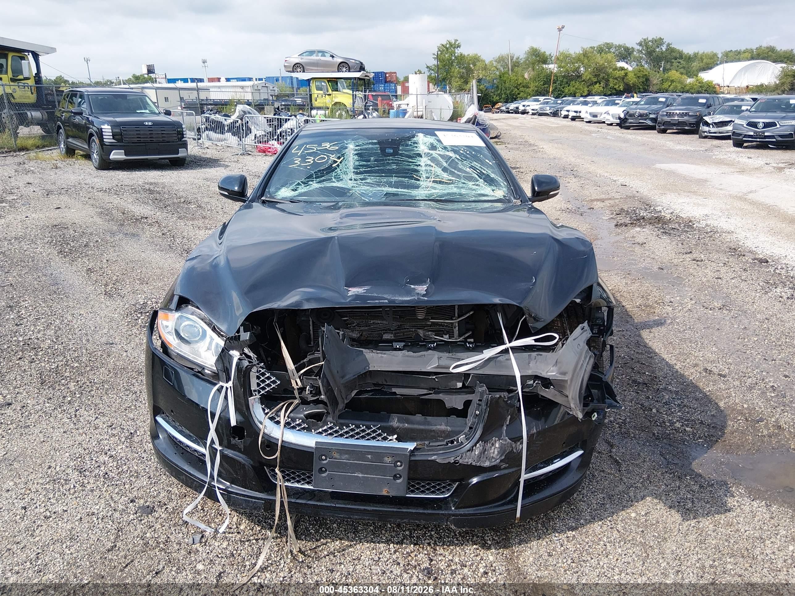 2015 Jaguar Xj   Black vin: SAJWJ1CD4F8V86306