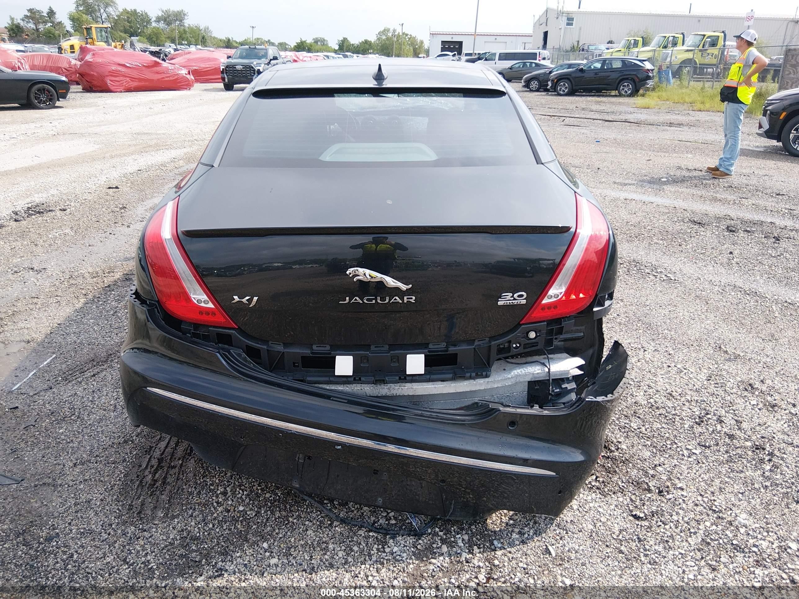 2015 Jaguar Xj   Black vin: SAJWJ1CD4F8V86306