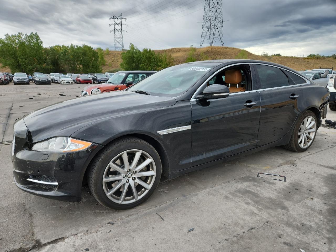 2013 Jaguar Xj Black vin: SAJWJ1CD5D8V48824