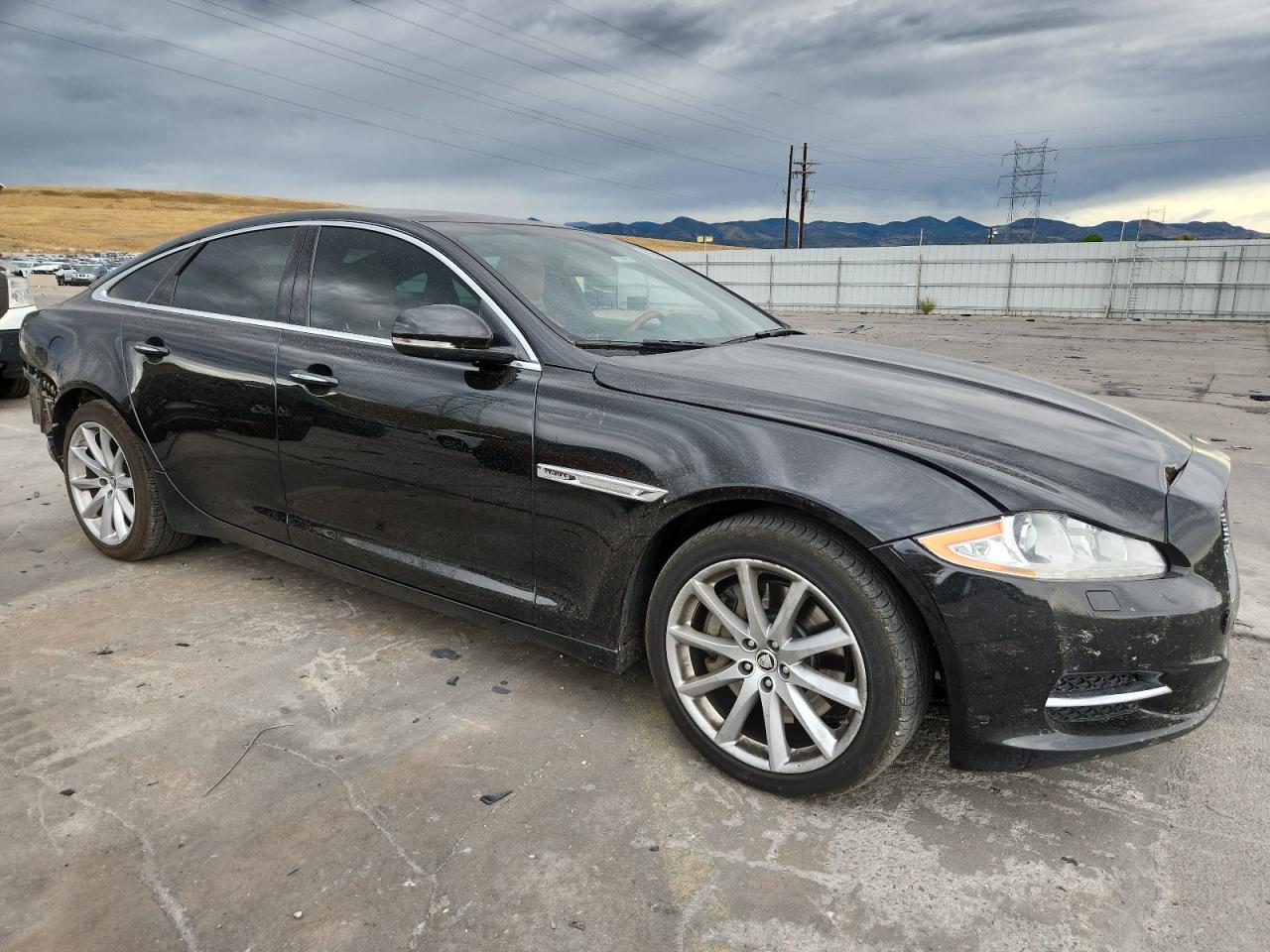 2013 Jaguar Xj Black vin: SAJWJ1CD5D8V48824