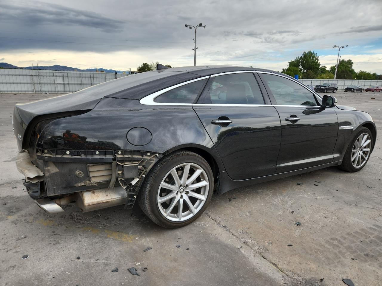 2013 Jaguar Xj Black vin: SAJWJ1CD5D8V48824