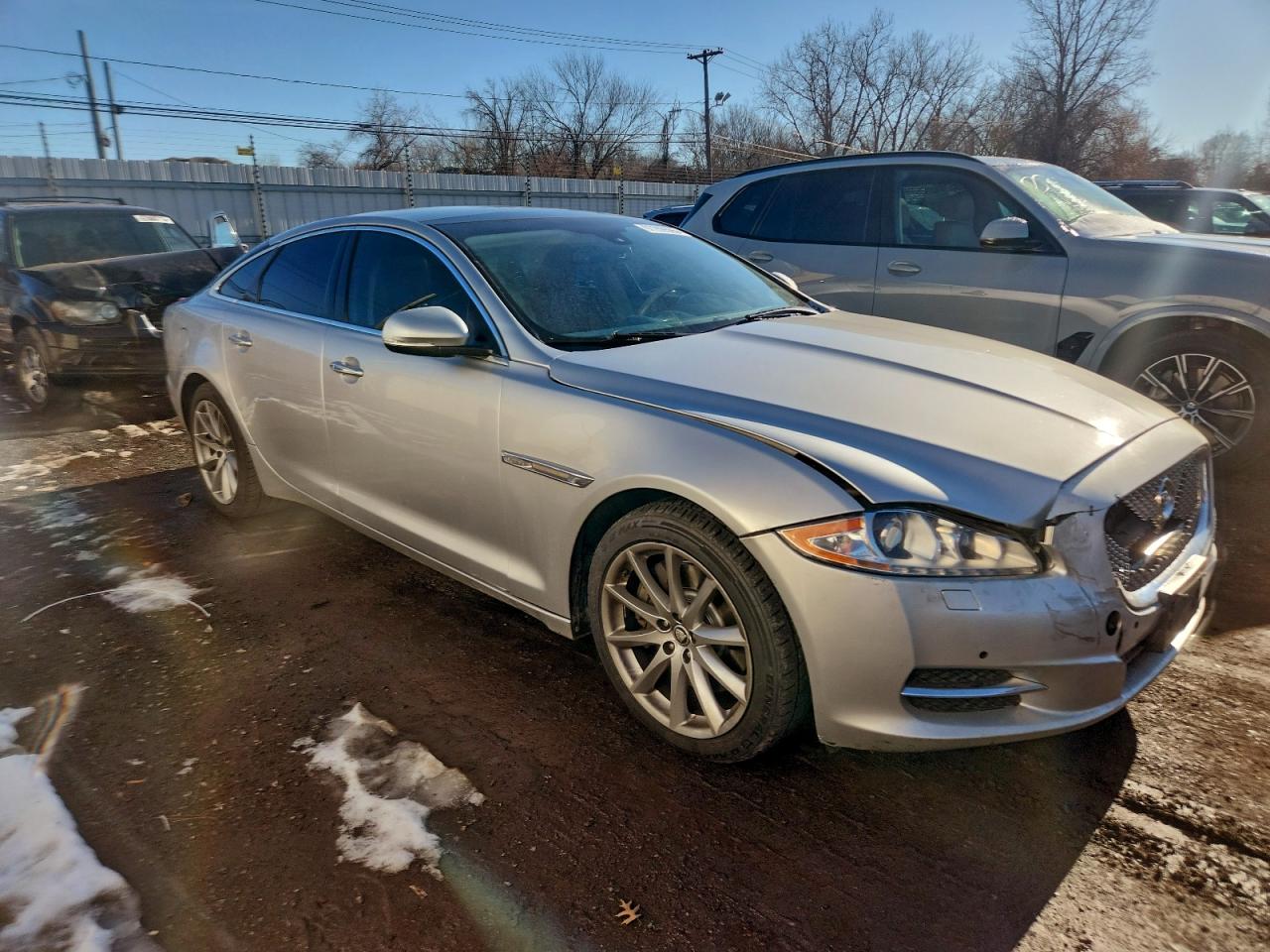 2013 Jaguar Xj Silver vin: SAJWJ1CD5D8V49021