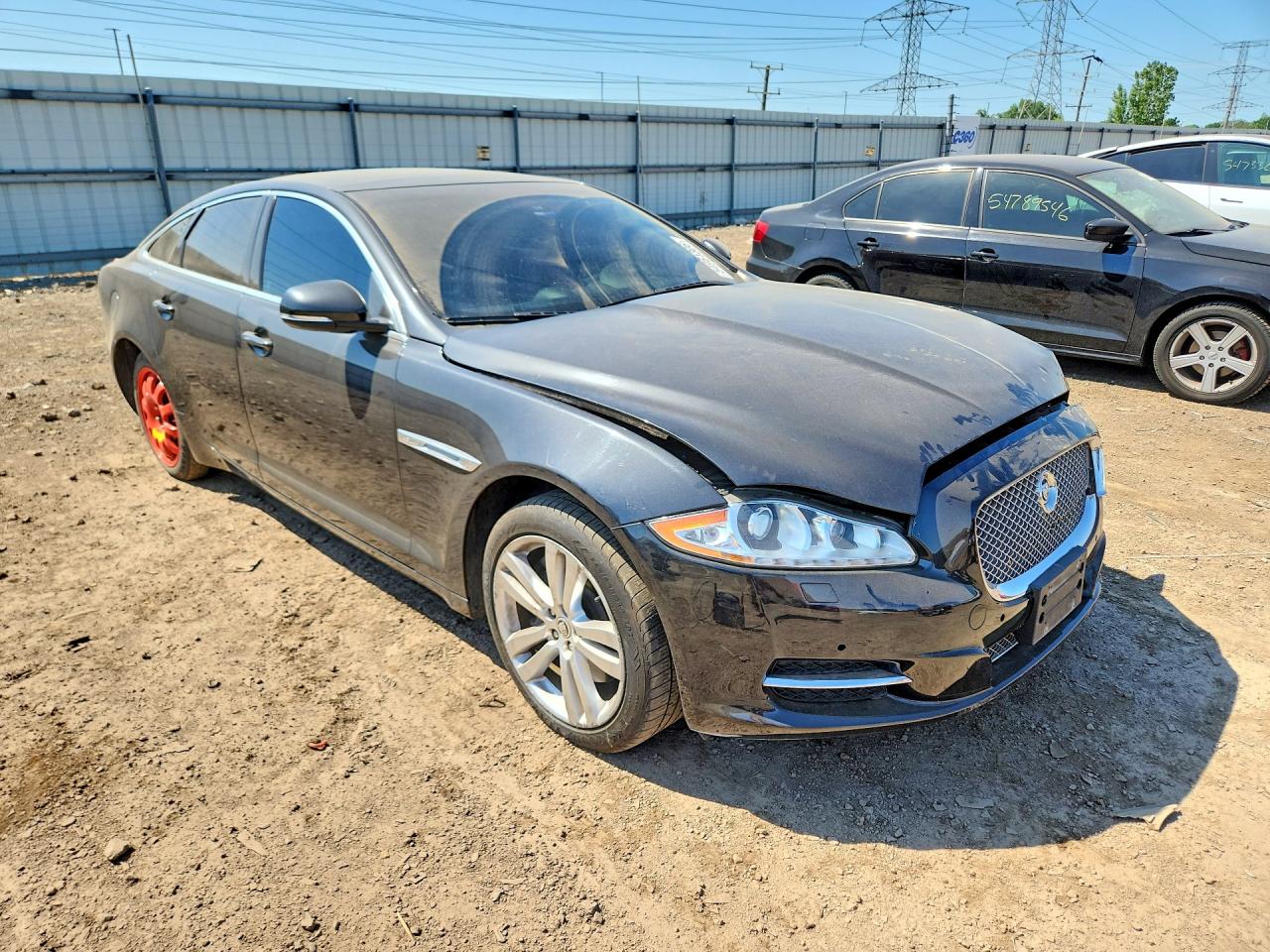 2013 Jaguar Xj Black vin: SAJWJ1CD6D8V46211