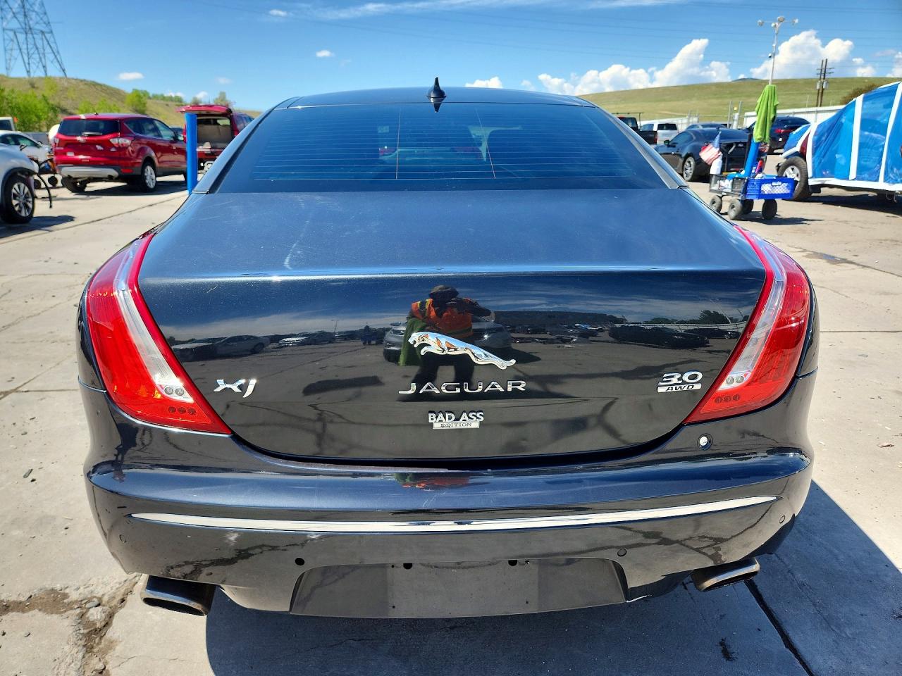 2015 Jaguar Xj Gray vin: SAJWJ1CD6F8V77865