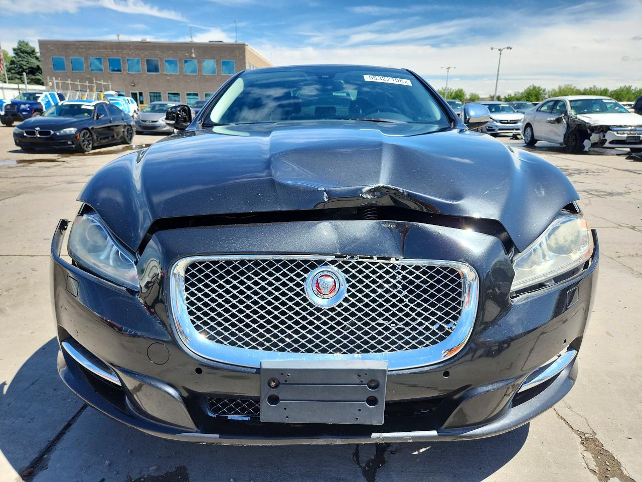 2015 Jaguar Xj Gray vin: SAJWJ1CD6F8V77865