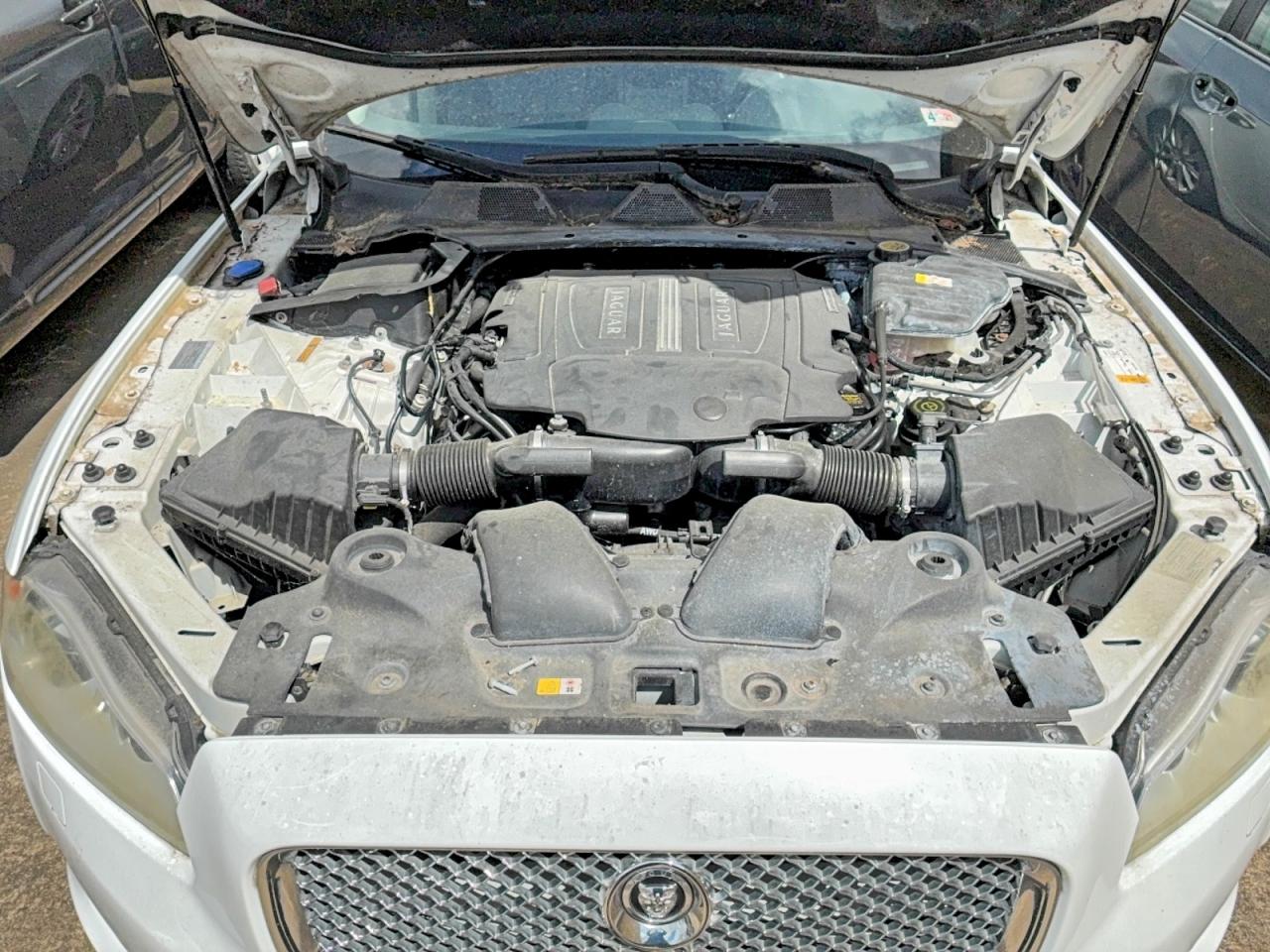 2013 Jaguar Xj White vin: SAJWJ1CD7D8V49599