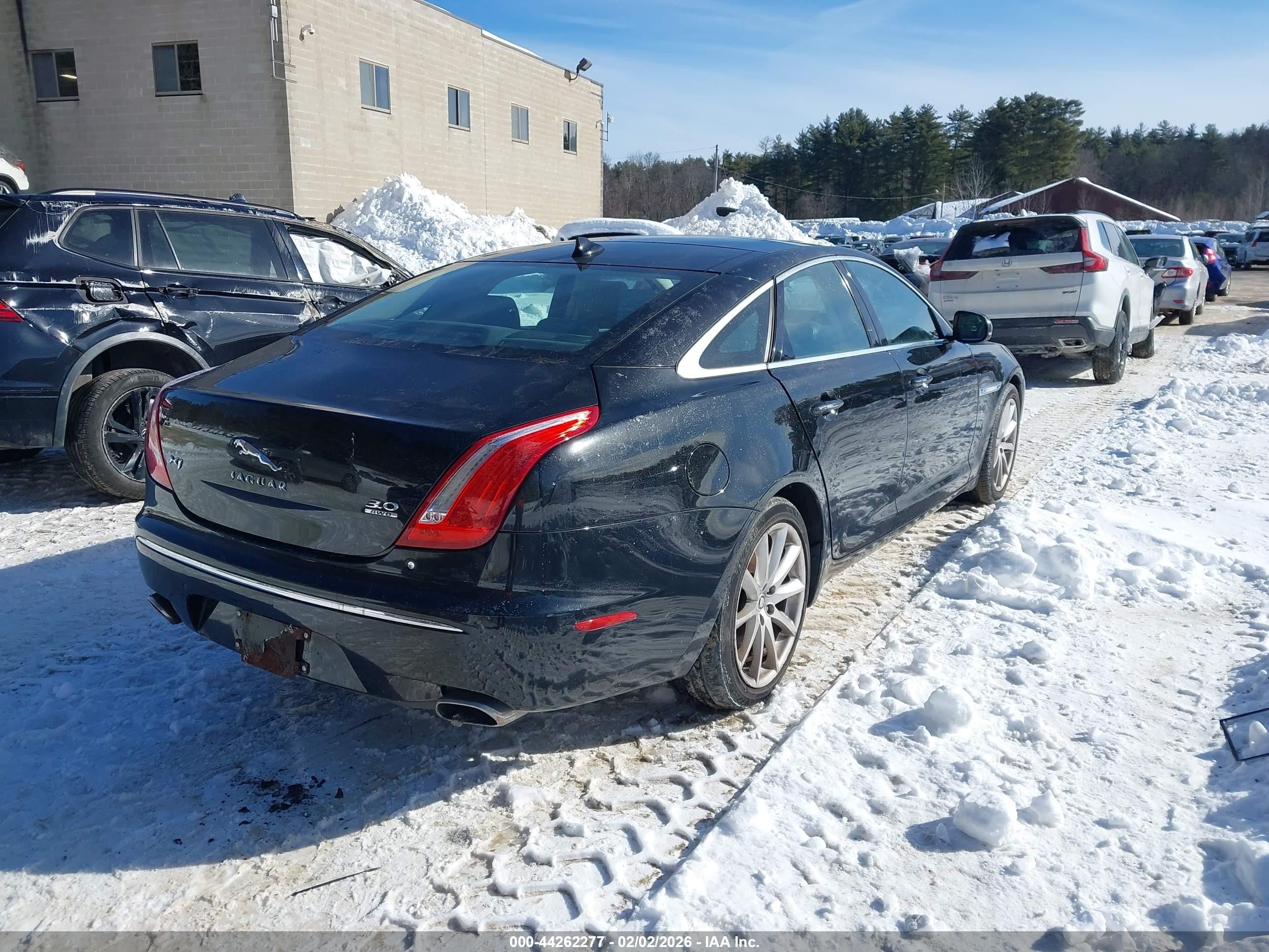 2013 Jaguar Xj   Black vin: SAJWJ1CD7D8V52714