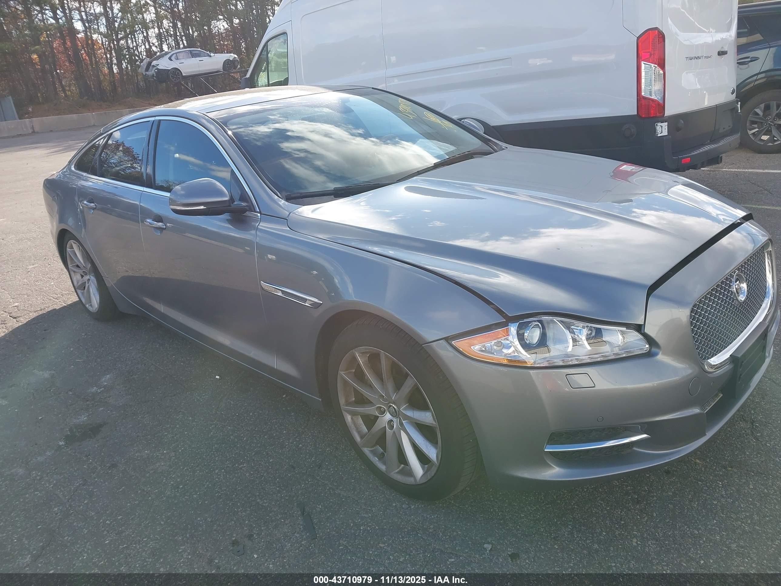 2013 Jaguar Xj   Gray vin: SAJWJ1CD7D8V55287