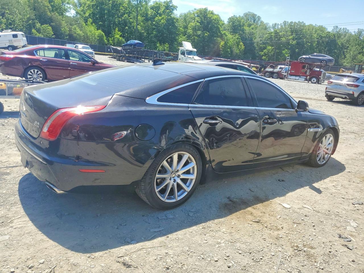 2013 Jaguar Xj Черный vin: SAJWJ1CDXD8V52173